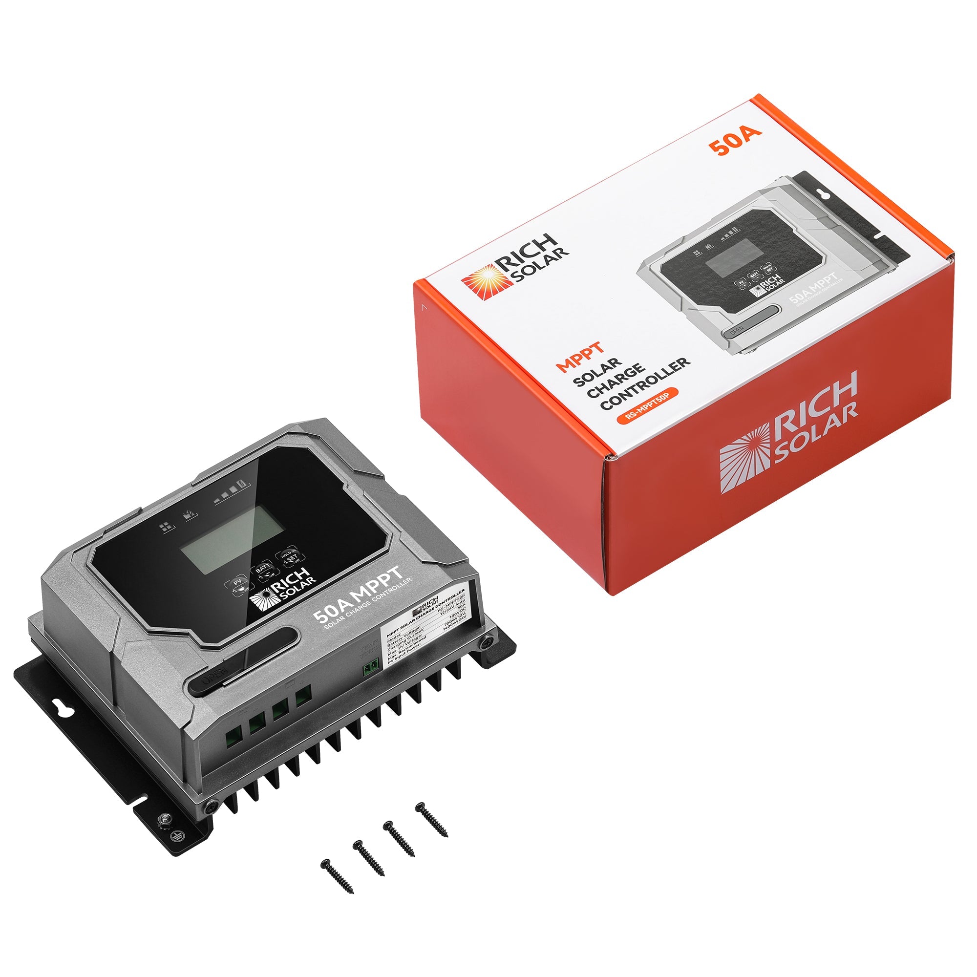 Rich Solar MPPT Solar Charge Controller BRAVO 50