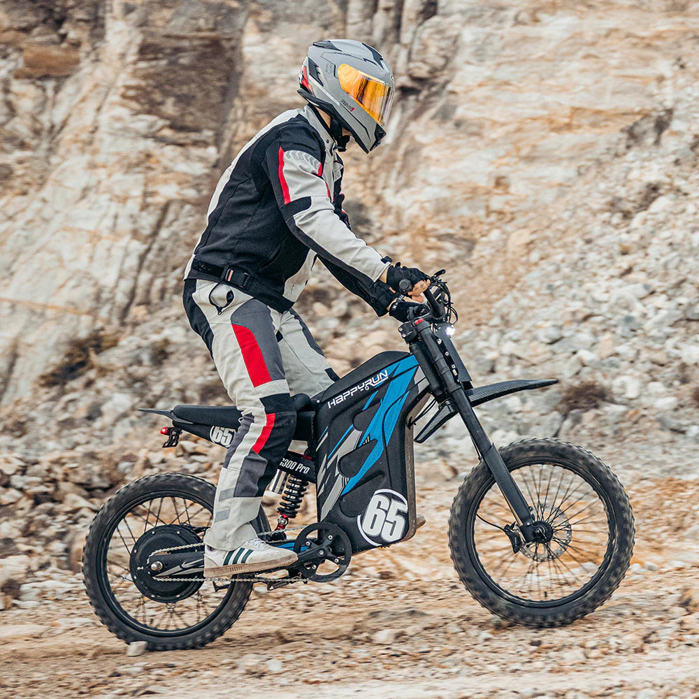 HappyRunSports 6500W Electric Dirt Bike G300 Pro