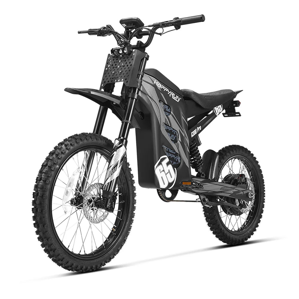 HappyRunSports 6500W Electric Dirt Bike G300 Pro
