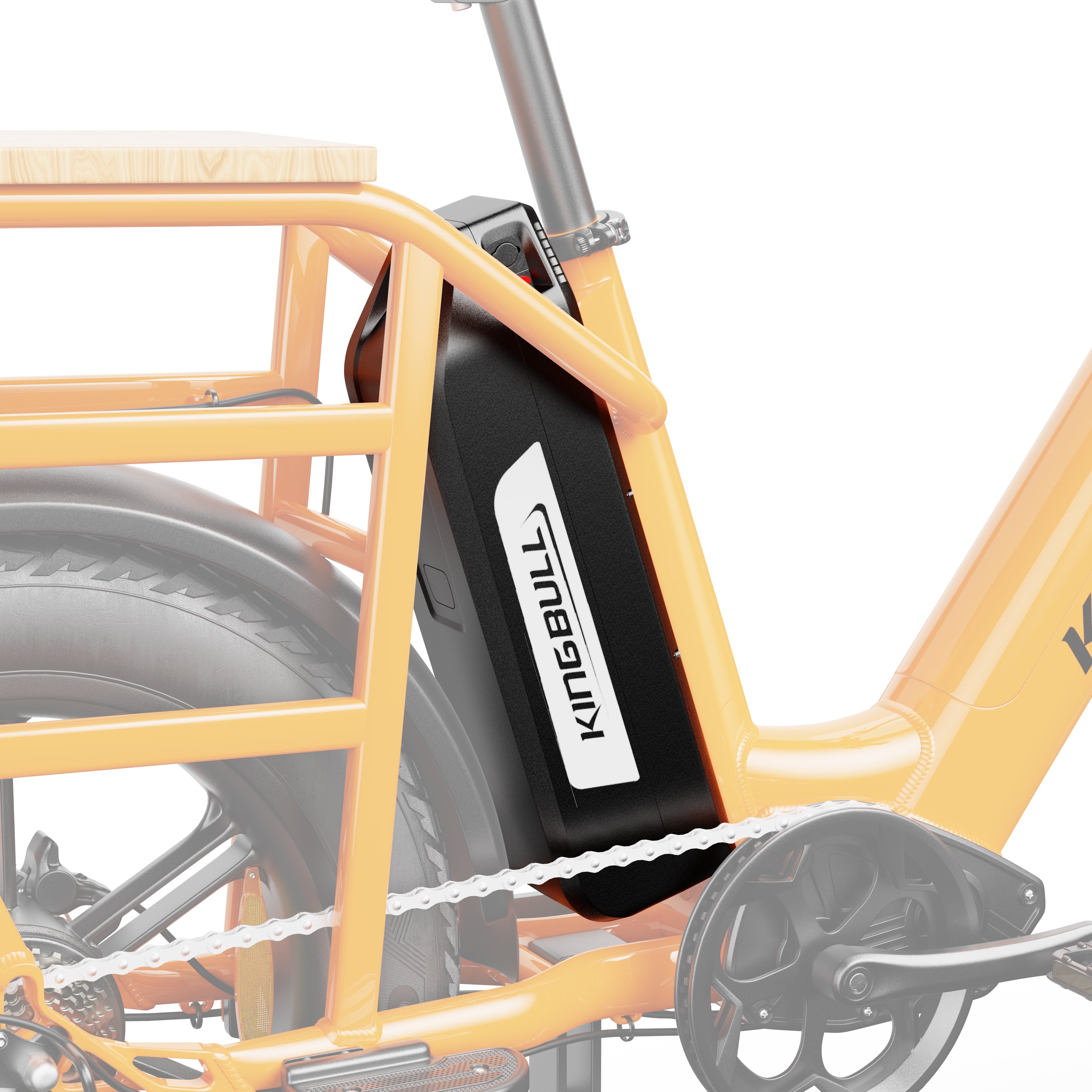 Kingbull Dual Battery Voyager 2.0| Long Range Cargo Electric Bike