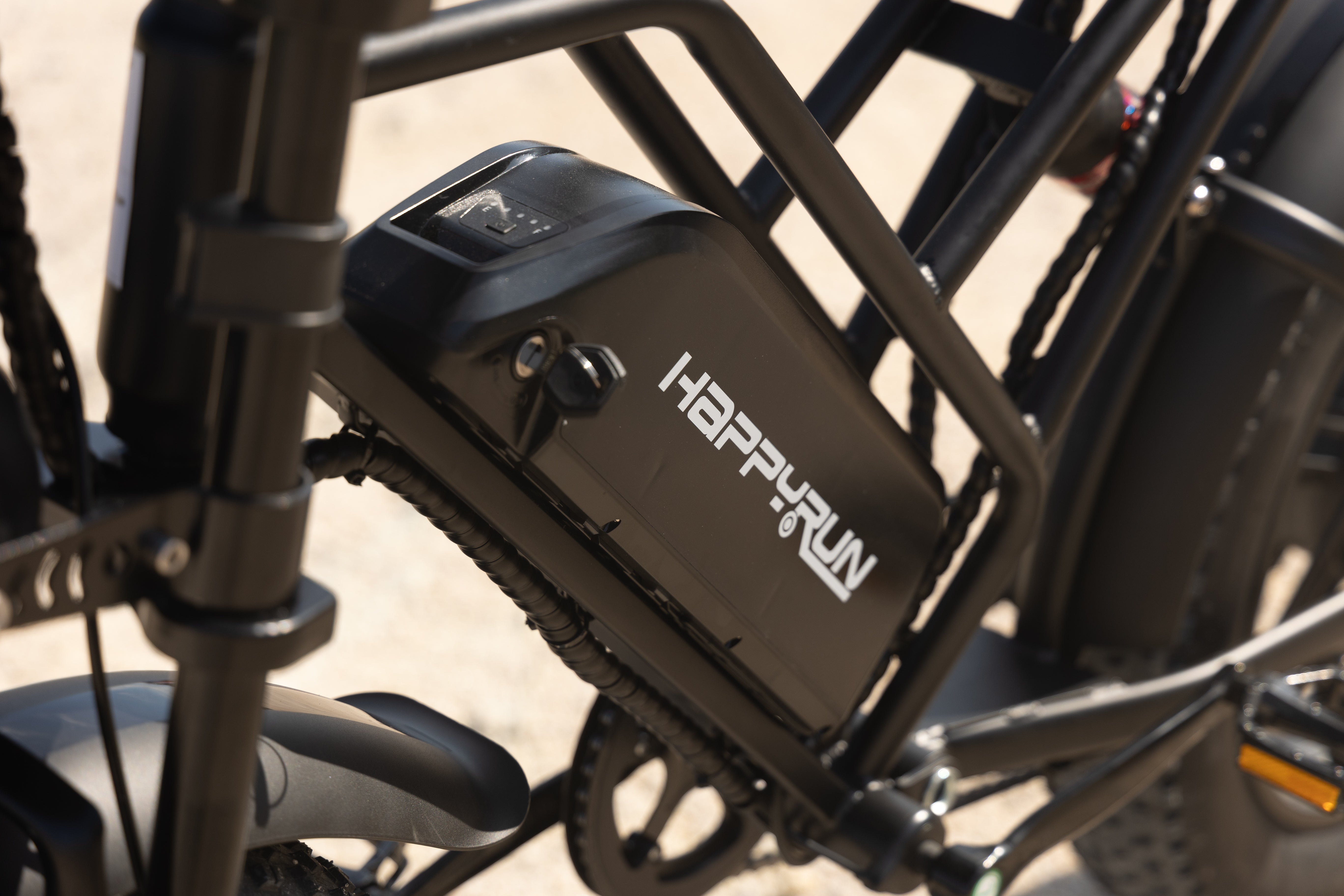 HappyRunSports Removable E-Bike Battery Long Range