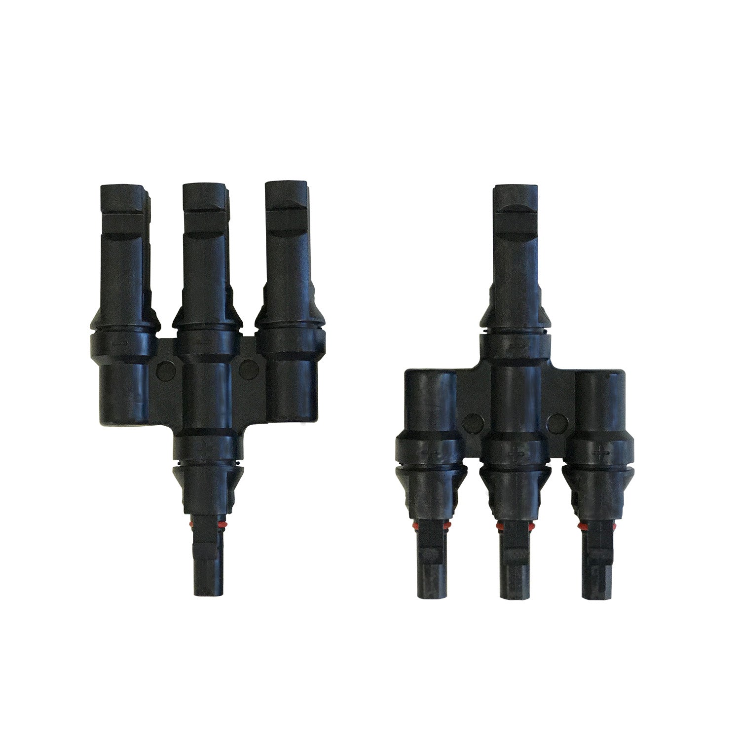 Renogy | 3 to 1 Solar Branch Connectors MMMF+FFFM Pair | RNG-CNCT-MC4Y-M-US