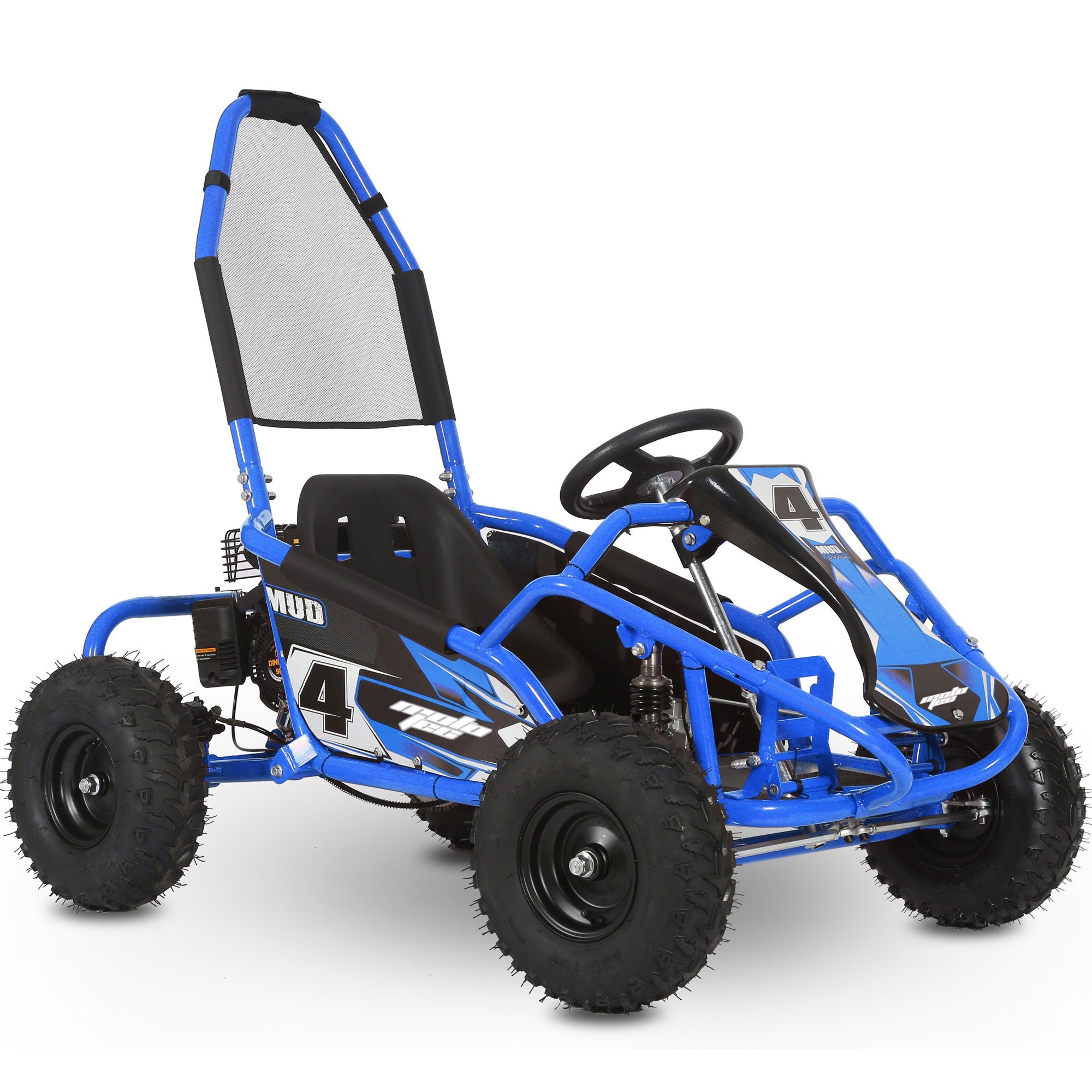 MotoTec Mud 98cc Go-Kart Full Suspension