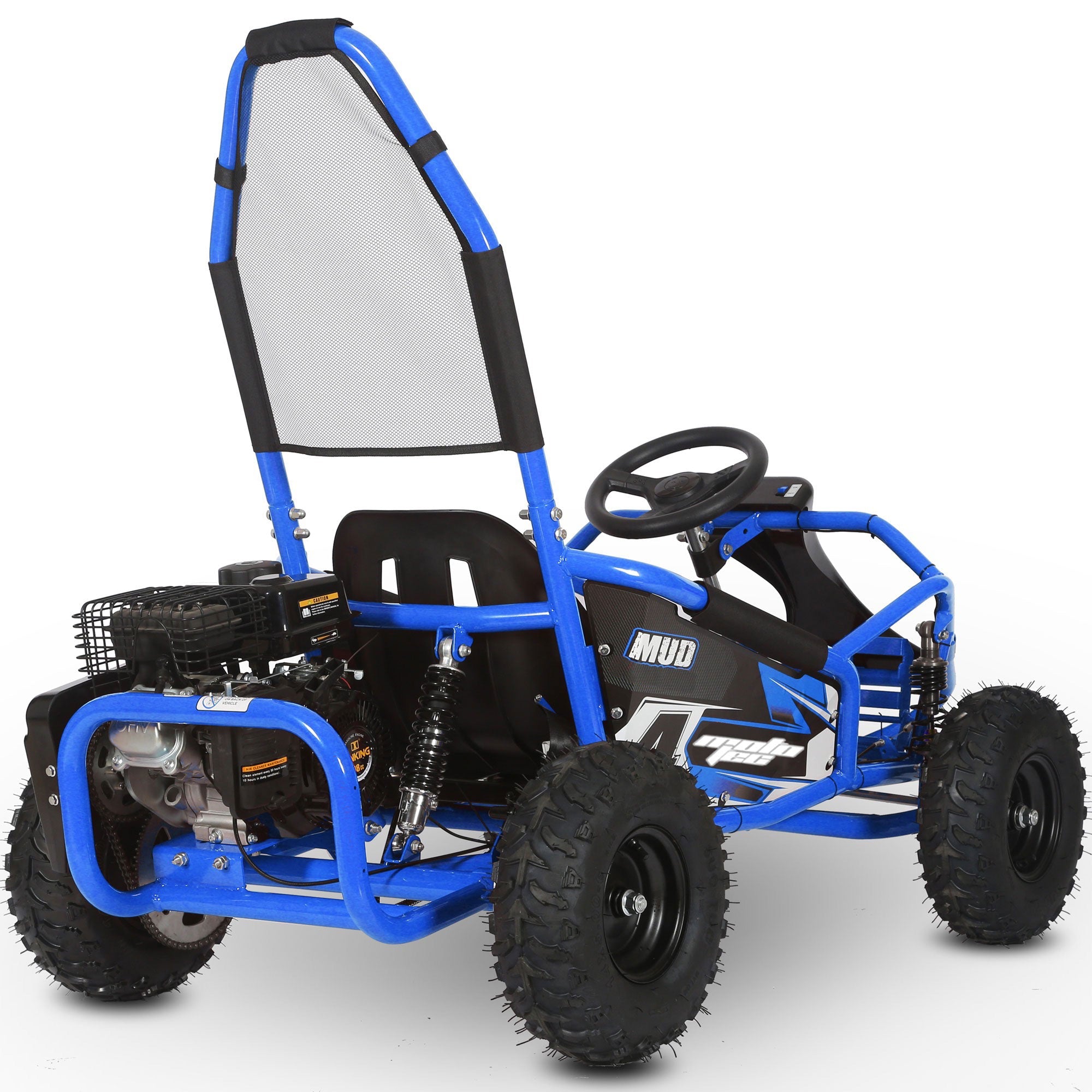 MotoTec Mud 98cc Go-Kart Full Suspension