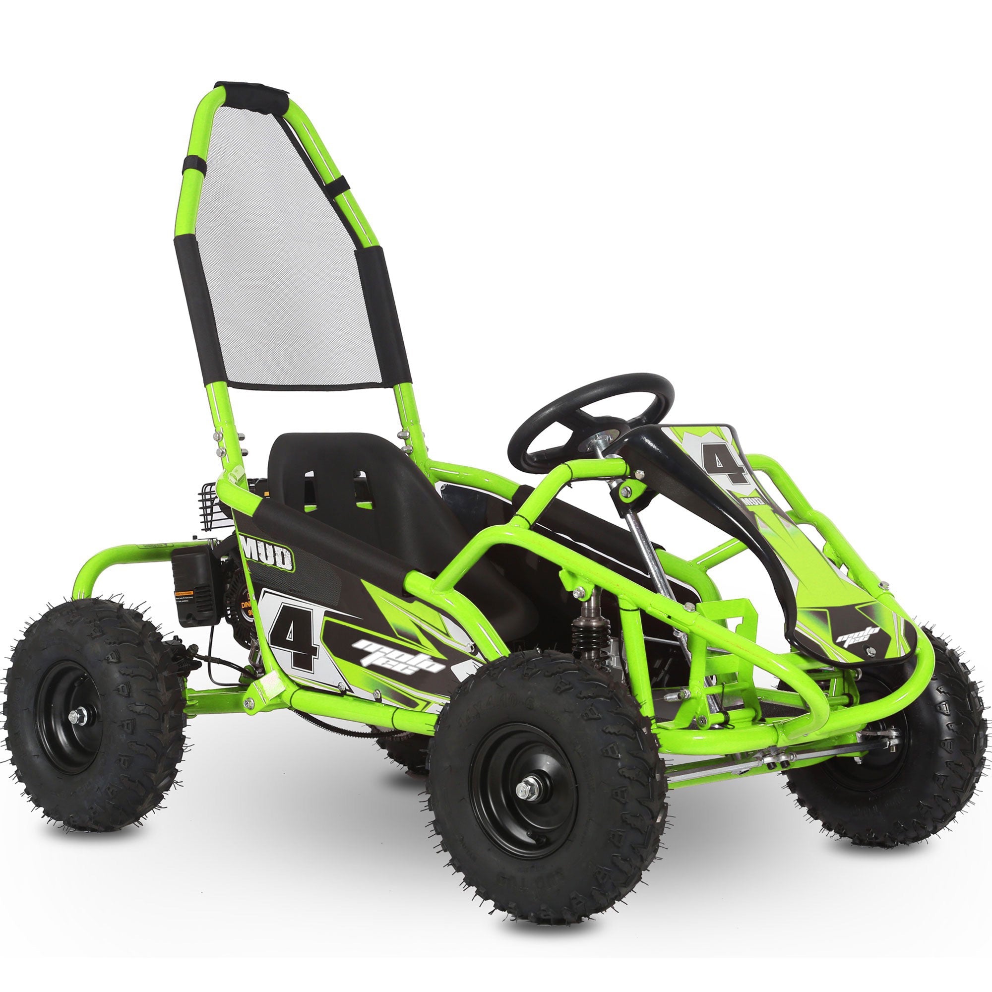MotoTec Mud 98cc Go-Kart Full Suspension