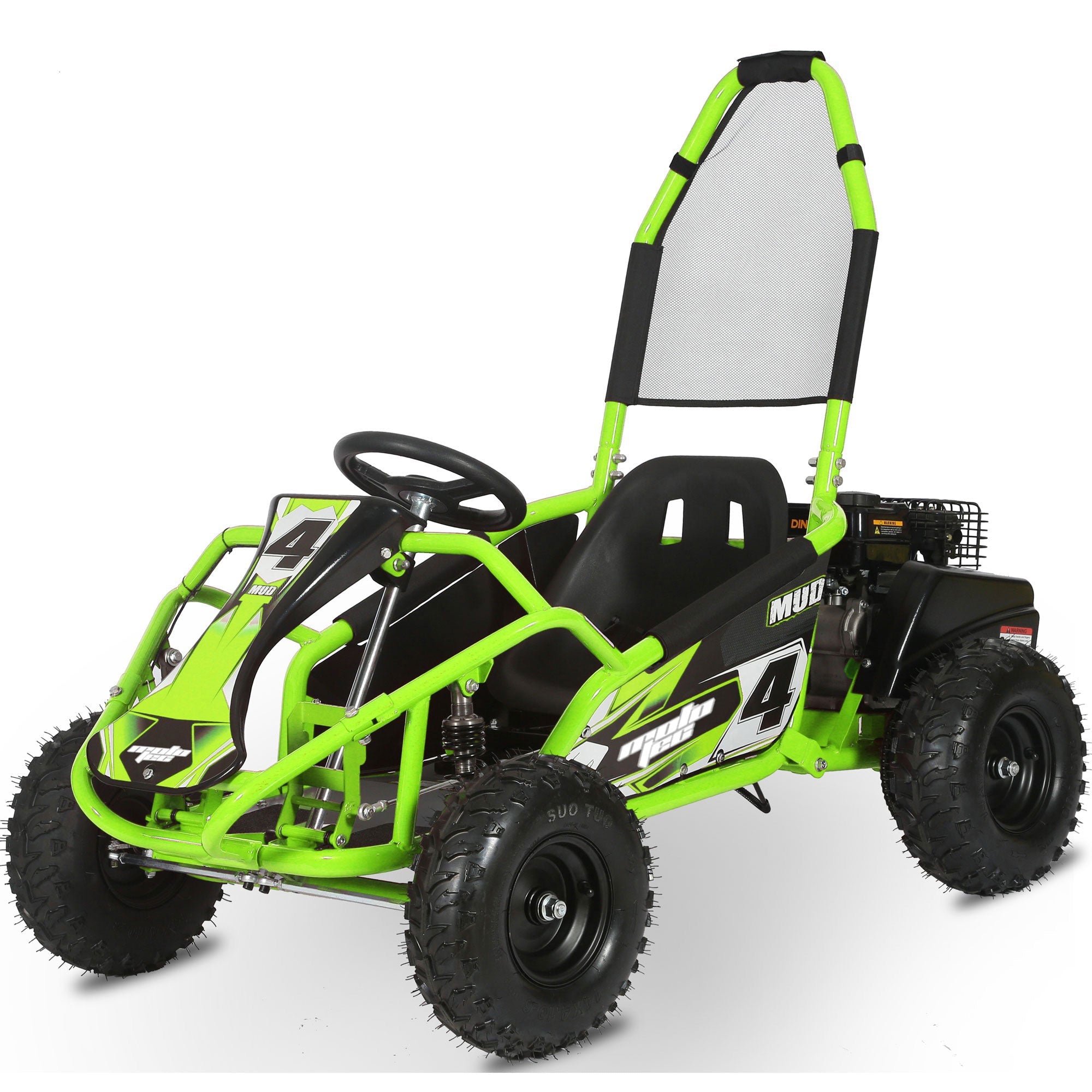 MotoTec Mud 98cc Go-Kart Full Suspension