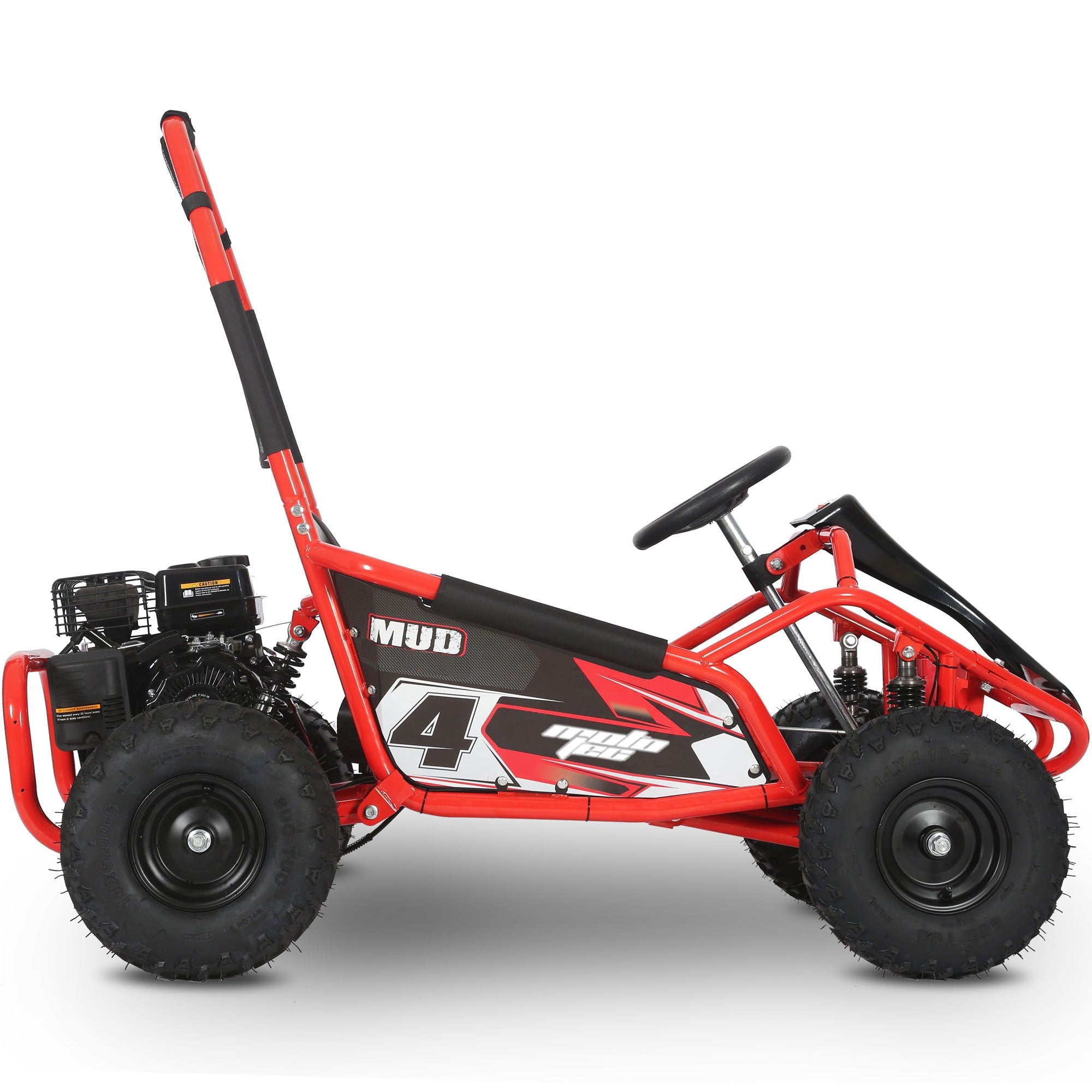 MotoTec Mud 98cc Go-Kart Full Suspension