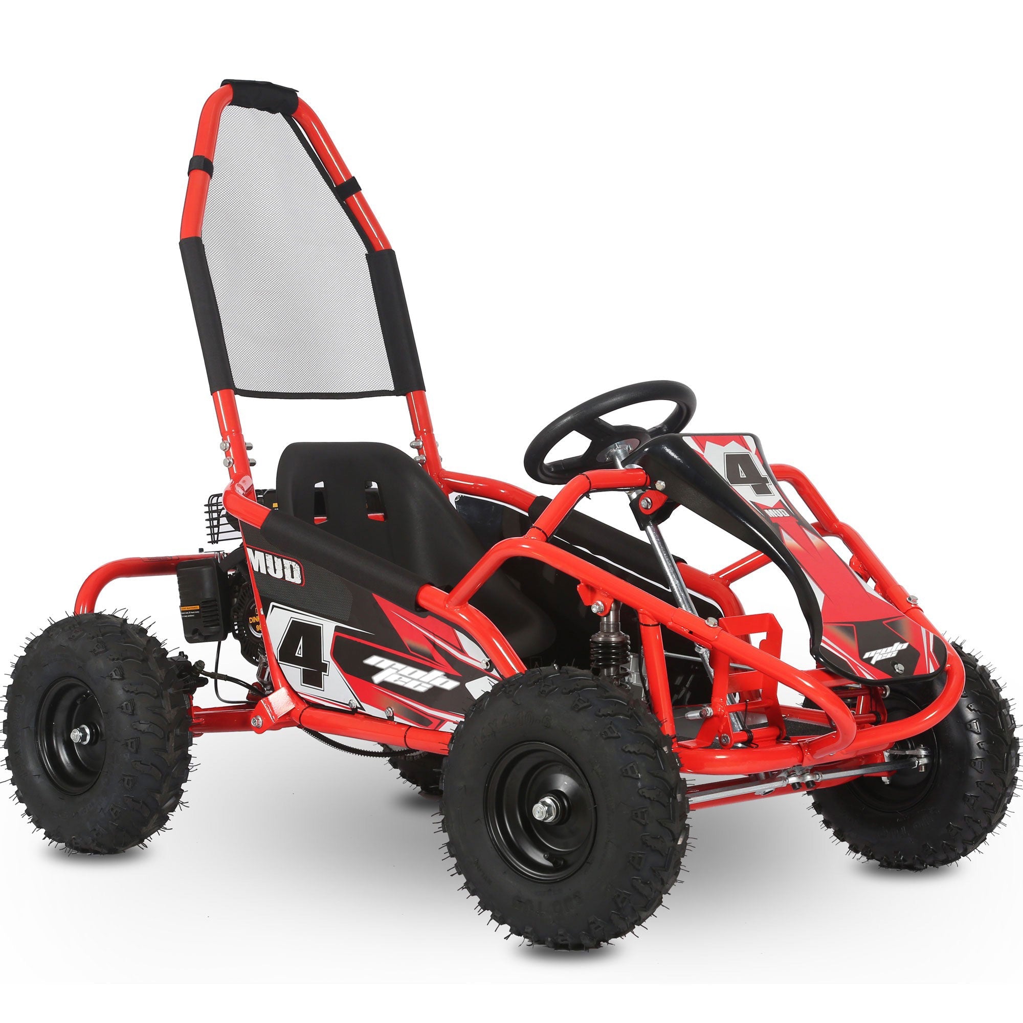 MotoTec Mud 98cc Go-Kart Full Suspension