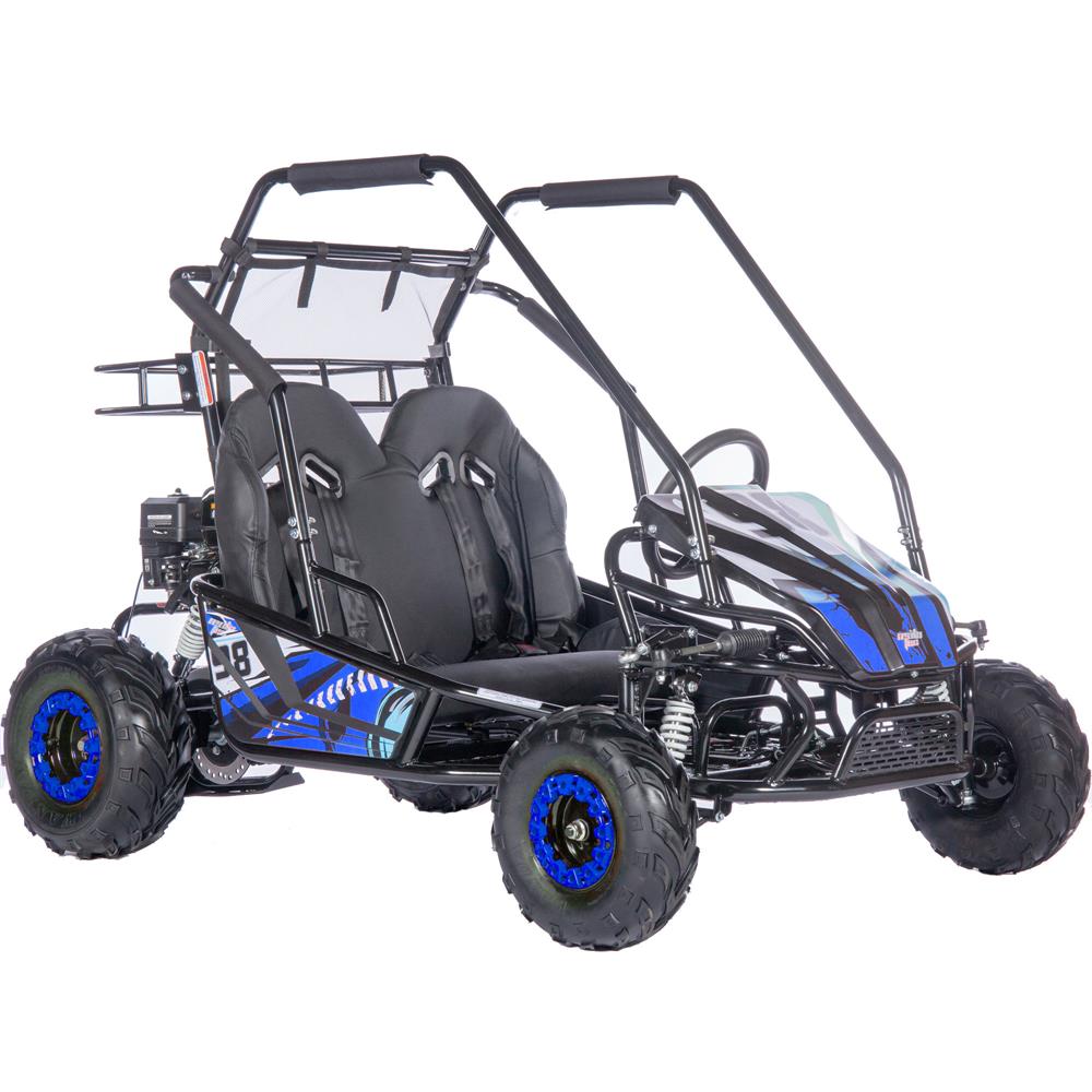 MotoTec Mud XL 212cc 2 Seat Go-Kart Full Suspension