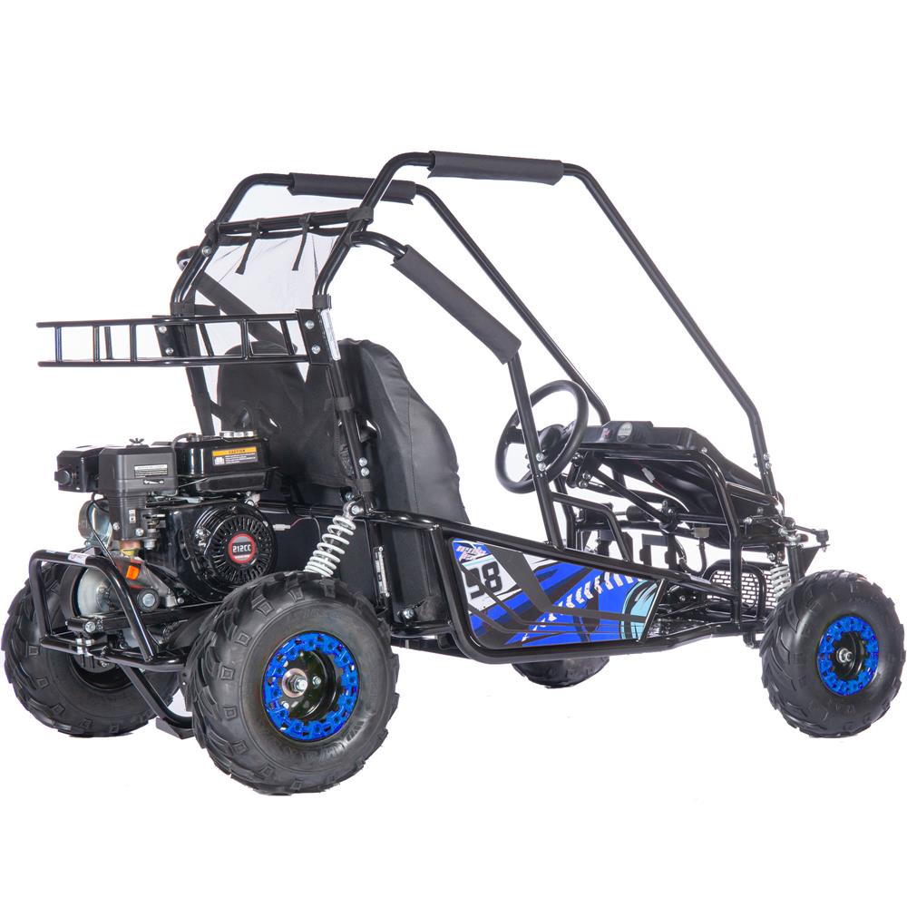 MotoTec Mud XL 212cc 2 Seat Go-Kart Full Suspension
