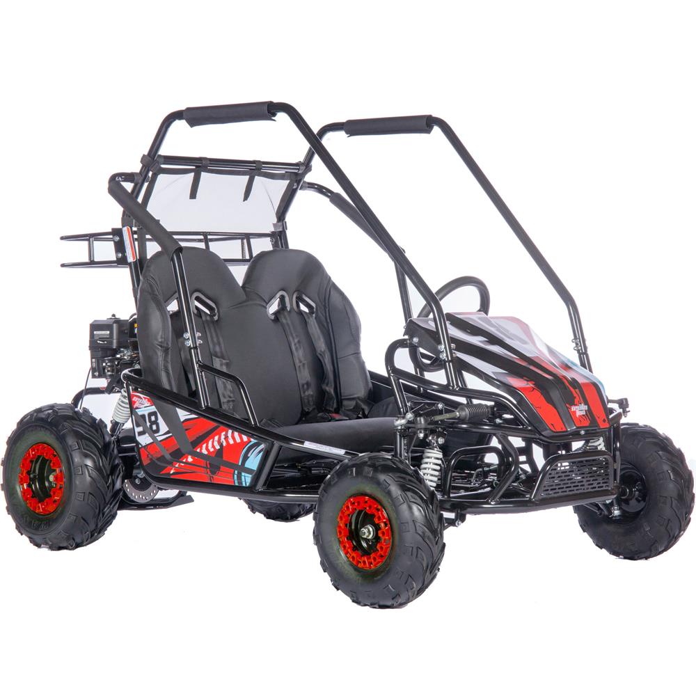 MotoTec Mud XL 212cc 2 Seat Go-Kart Full Suspension