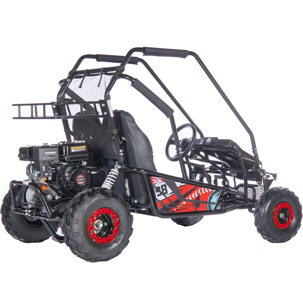 MotoTec Mud XL 212cc 2 Seat Go-Kart Full Suspension
