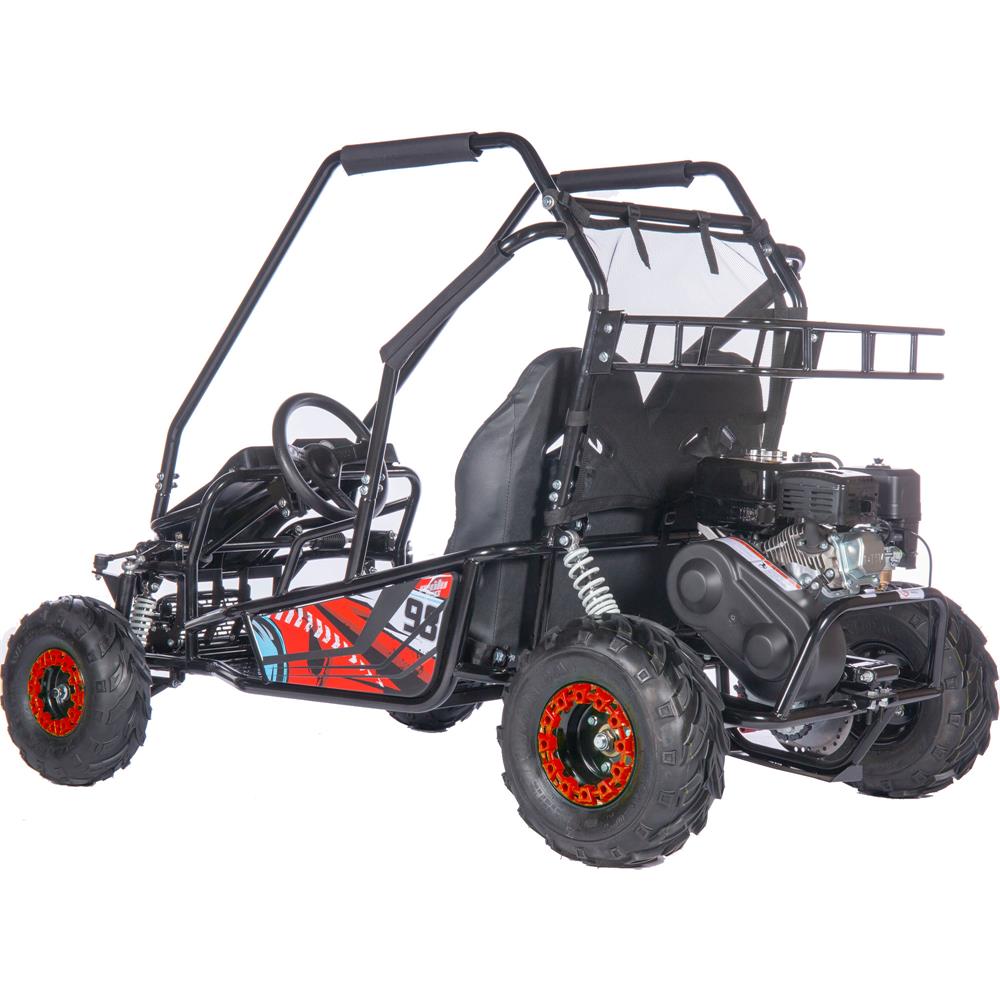 MotoTec Mud XL 212cc 2 Seat Go-Kart Full Suspension