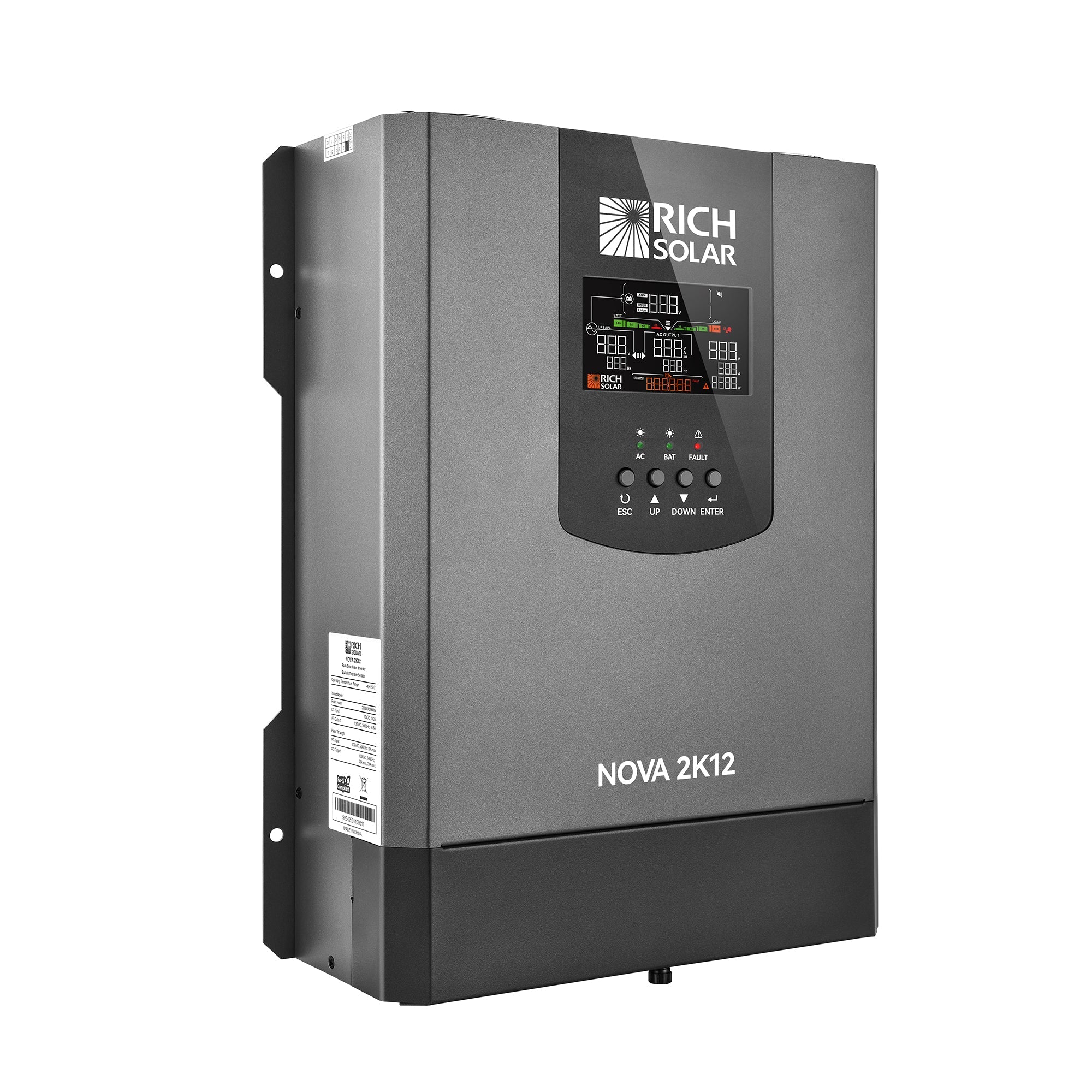 Rich Solar Pure Sine Wave Inverter 2K12
