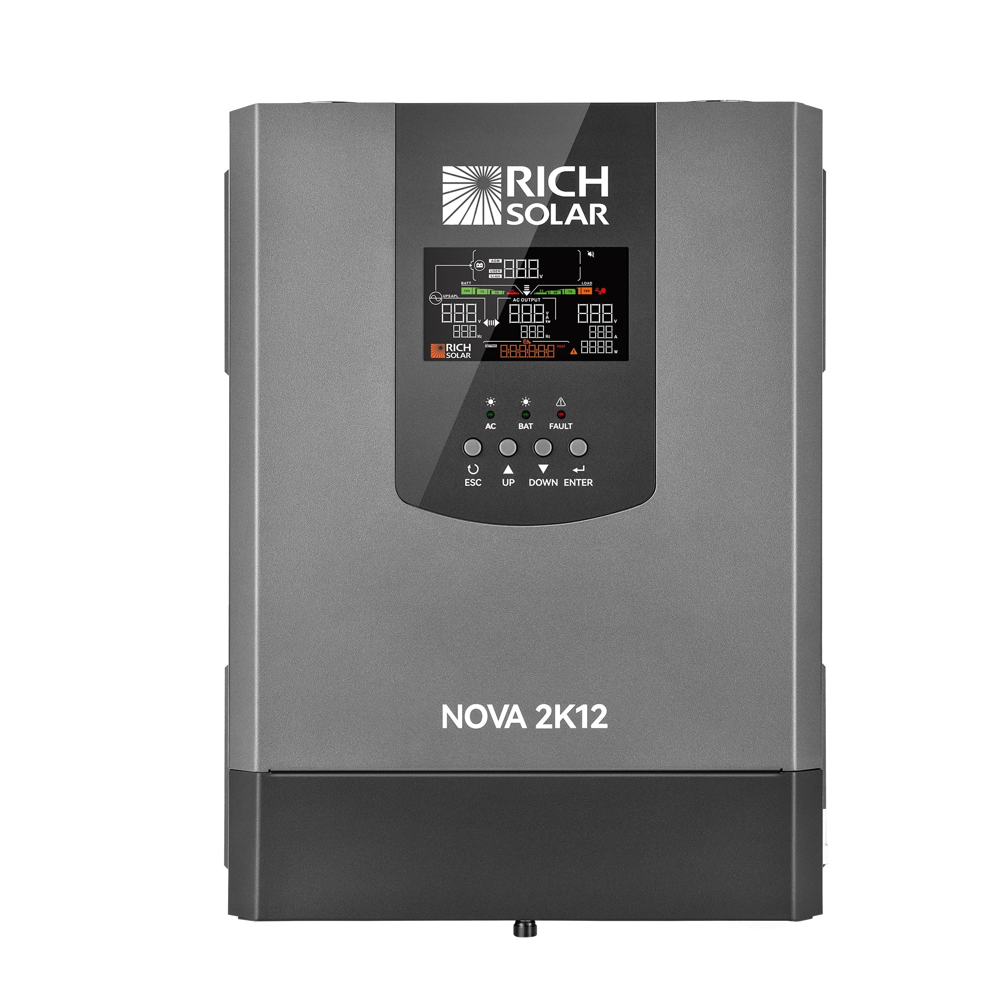 Rich Solar Pure Sine Wave Inverter 2K12