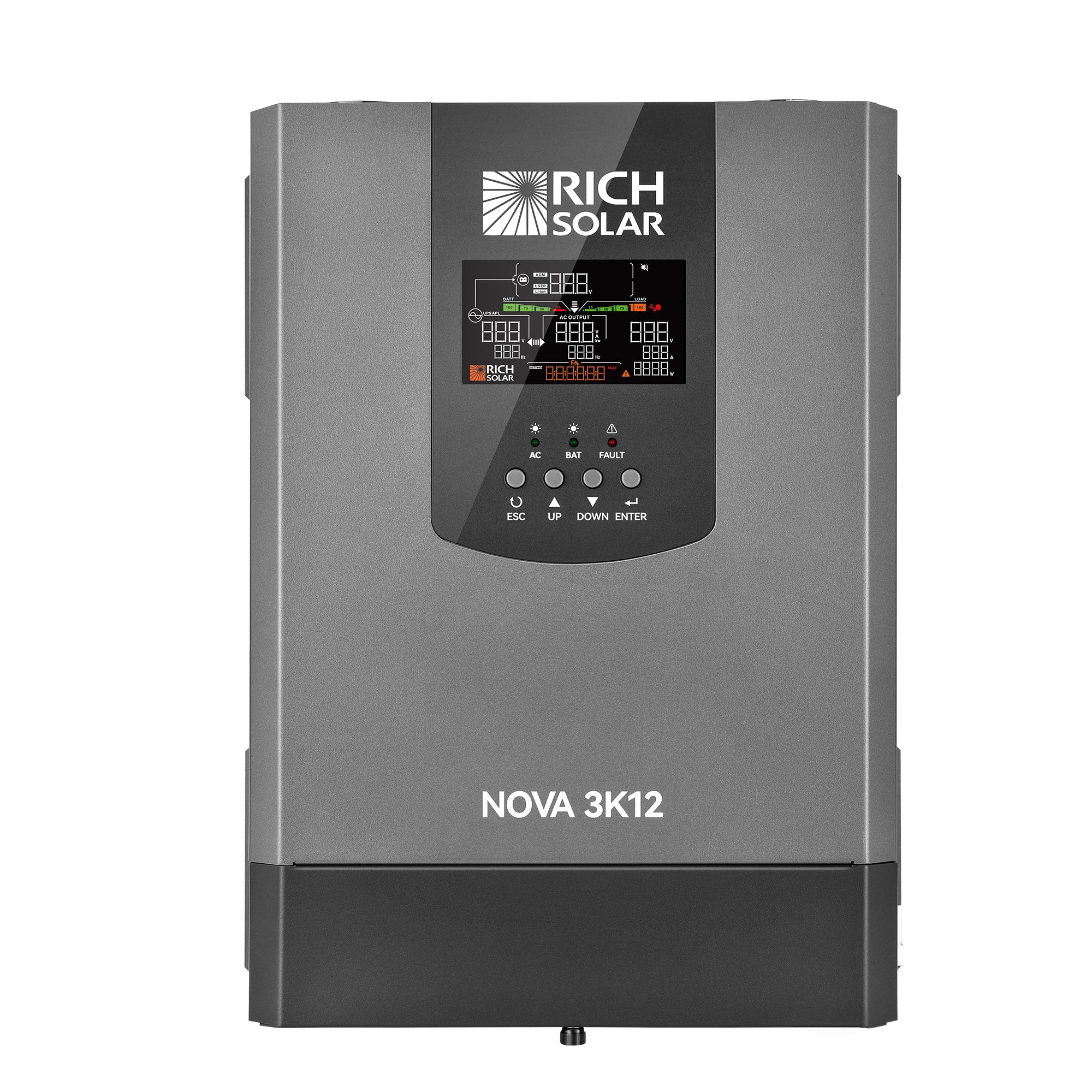 Rich Solar Pure Sine Wave Inverter NOVA 3K12