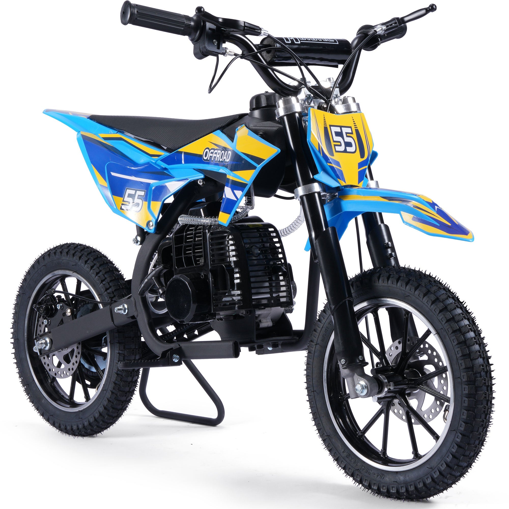 MotoTec Pioneer 49cc 2-Stroke Kids Gas Dirt Bike