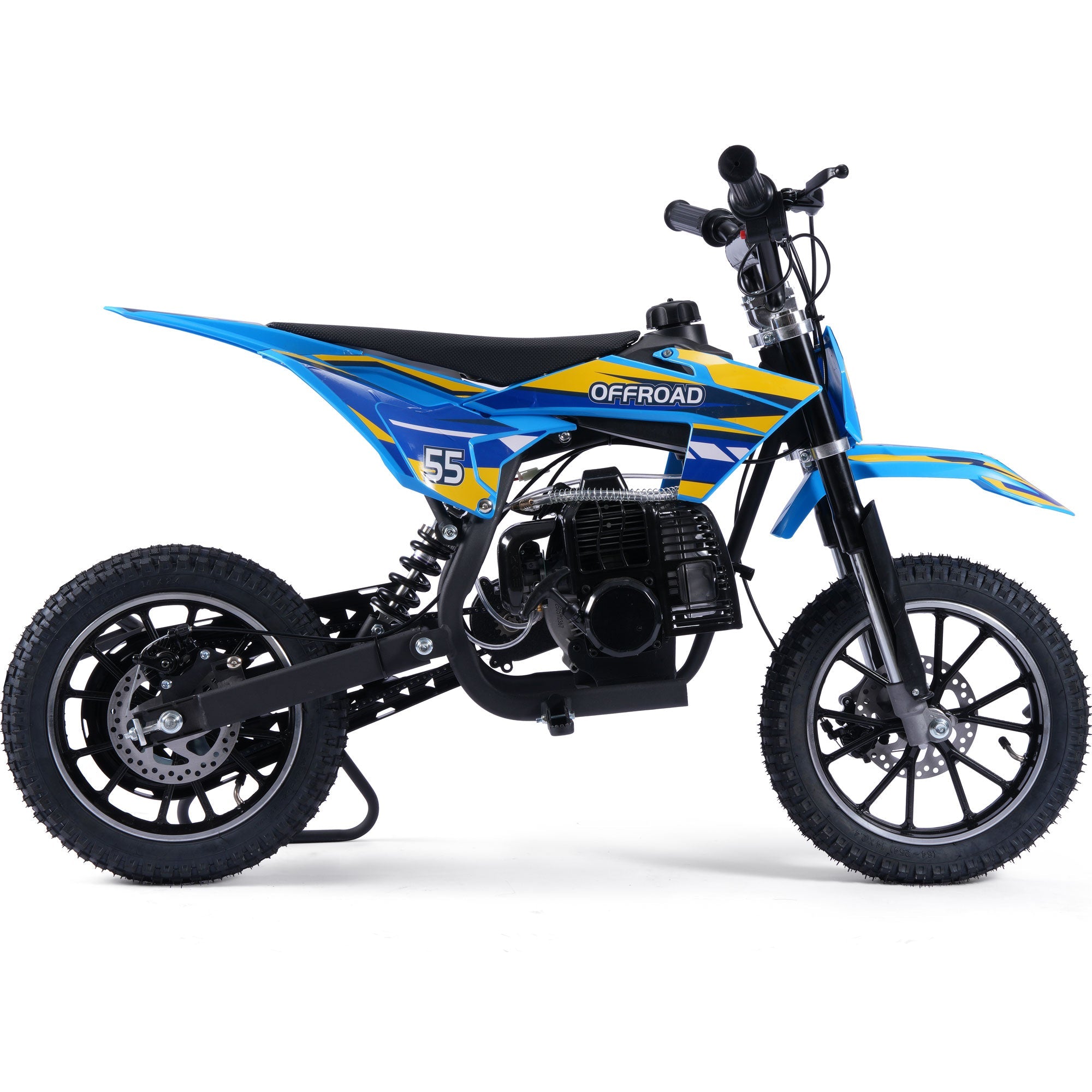 MotoTec Pioneer 49cc 2-Stroke Kids Gas Dirt Bike