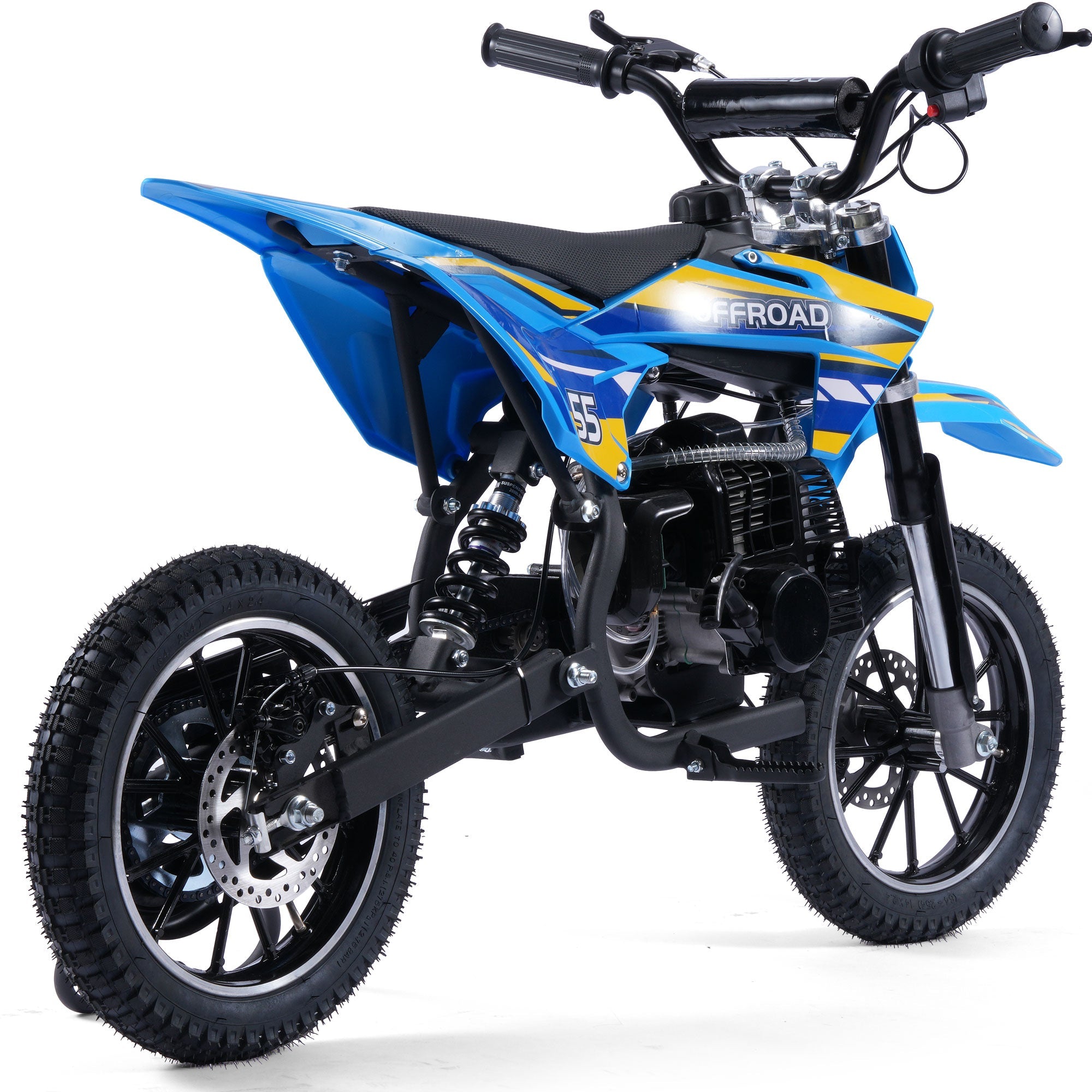 MotoTec Pioneer 49cc 2-Stroke Kids Gas Dirt Bike