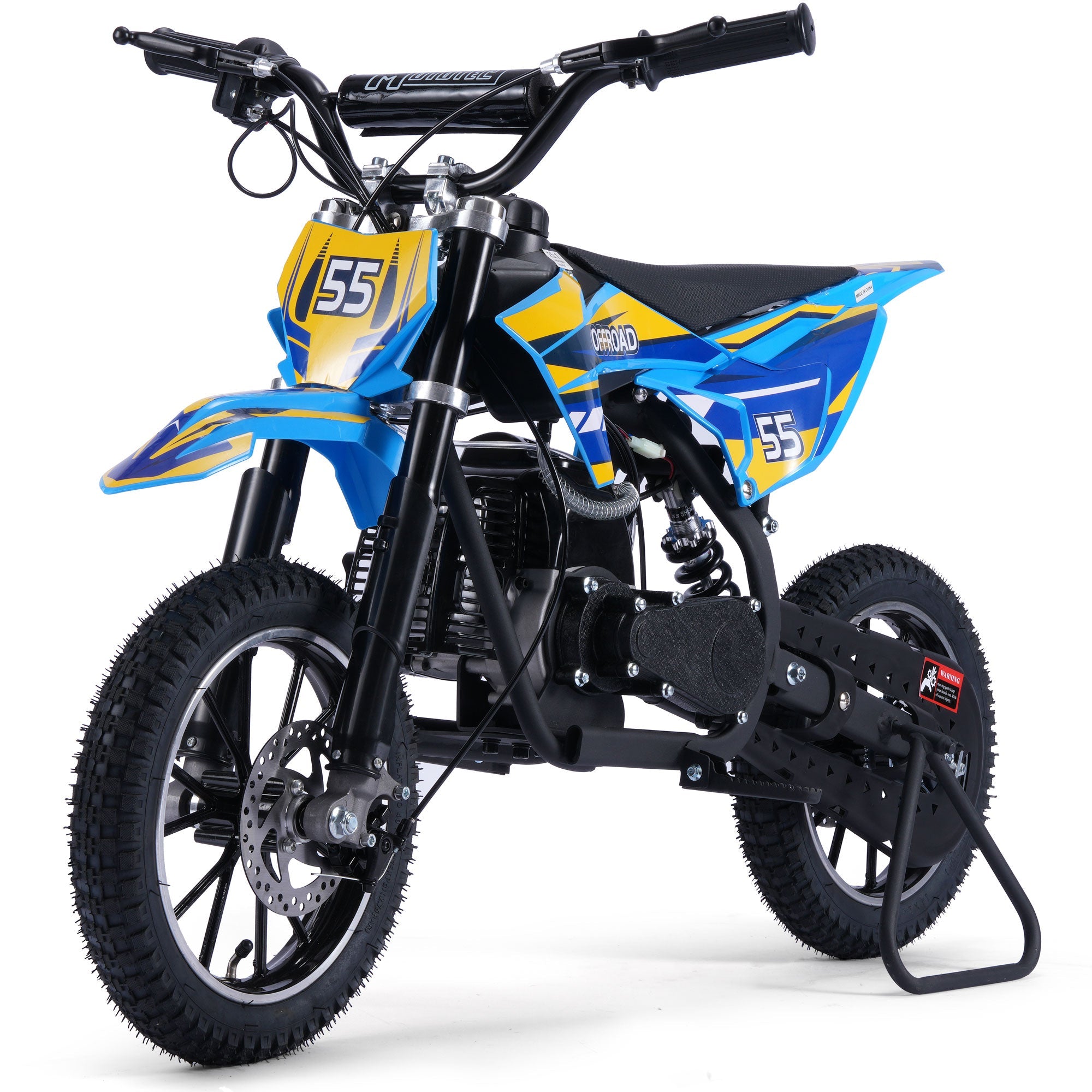 MotoTec Pioneer 49cc 2-Stroke Kids Gas Dirt Bike
