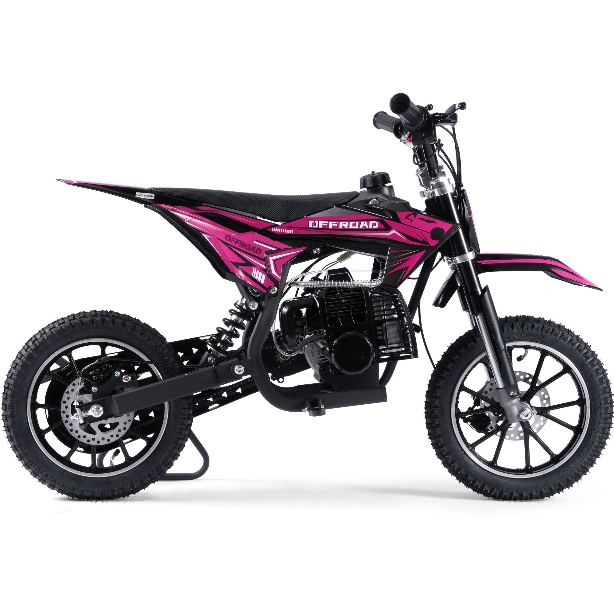 MotoTec Pioneer 49cc 2-Stroke Kids Gas Dirt Bike