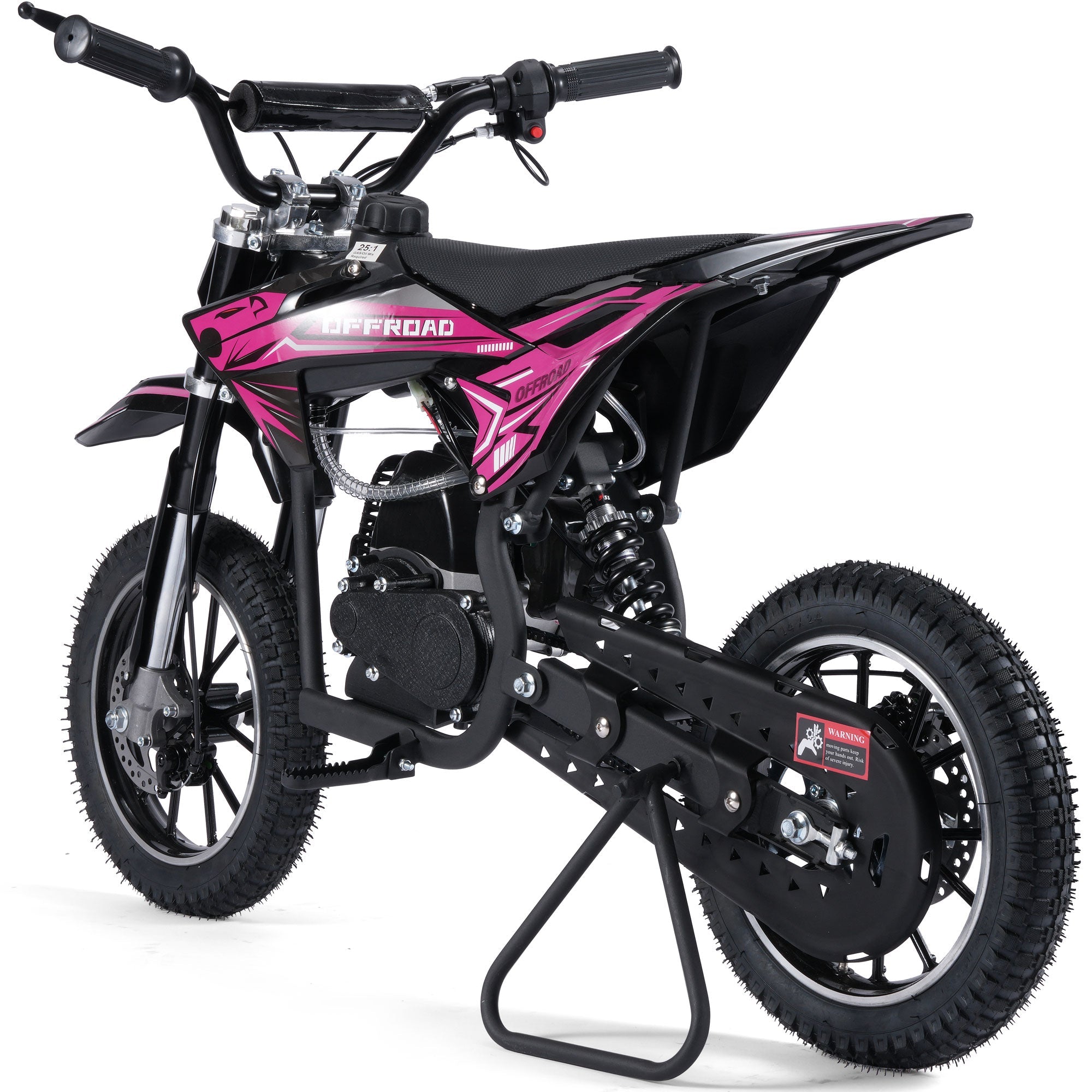 MotoTec Pioneer 49cc 2-Stroke Kids Gas Dirt Bike