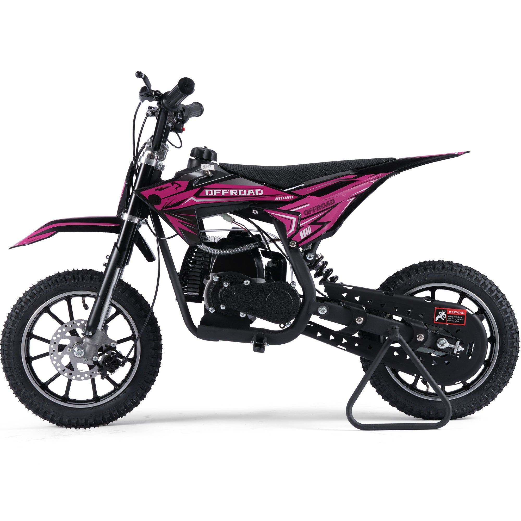 MotoTec Pioneer 49cc 2-Stroke Kids Gas Dirt Bike