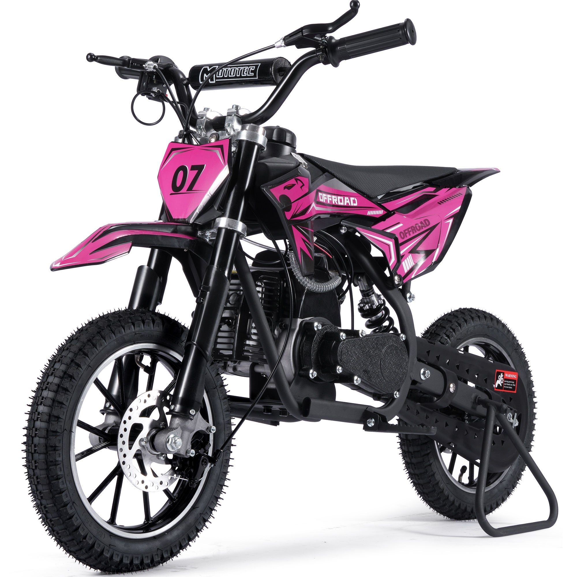 MotoTec Pioneer 49cc 2-Stroke Kids Gas Dirt Bike