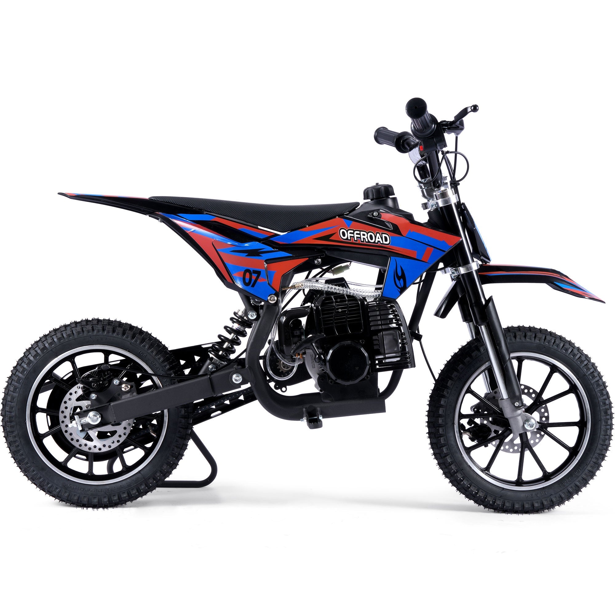 MotoTec Pioneer 49cc 2-Stroke Kids Gas Dirt Bike