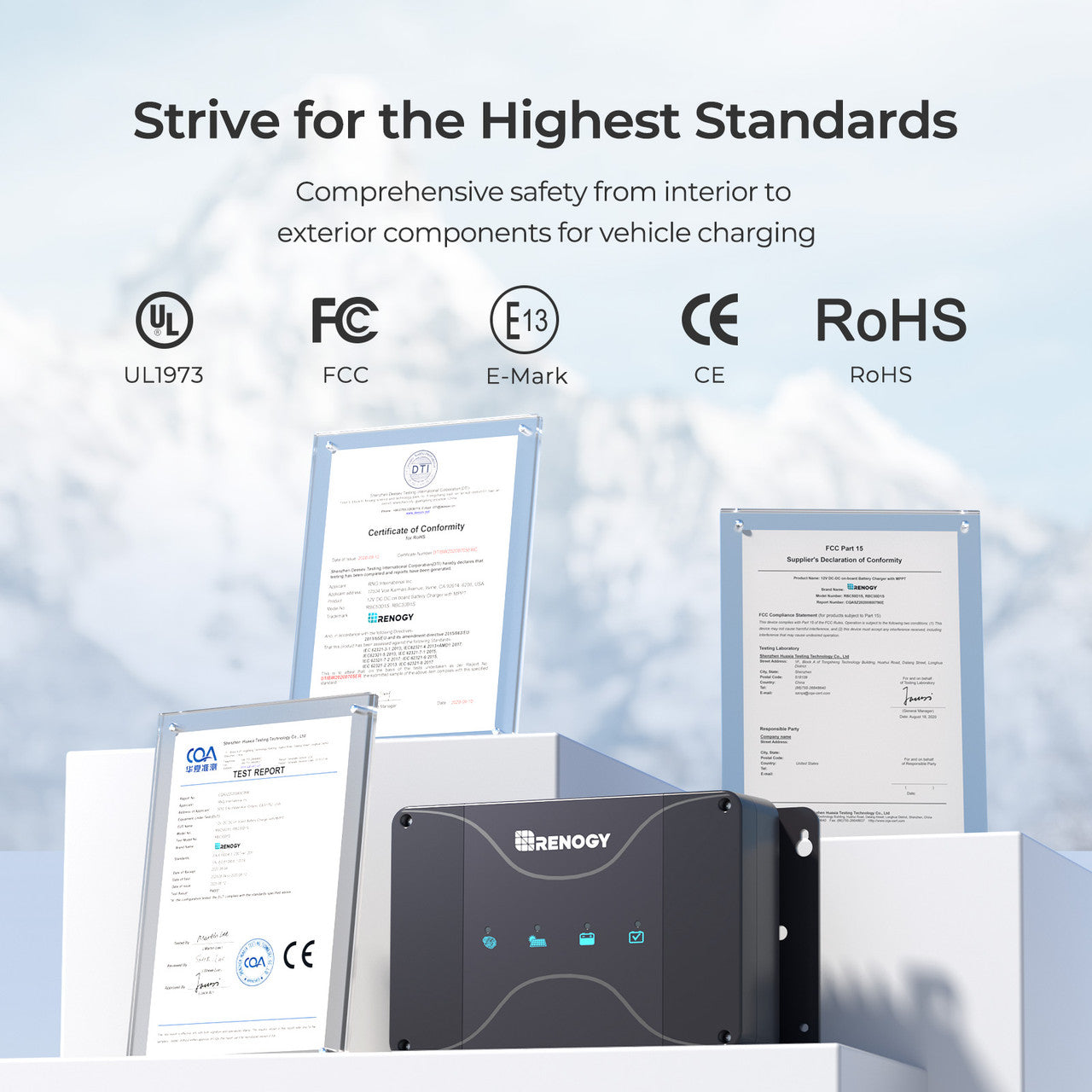 Renogy | DCC30S 12V 30A Dual Input DC-DC On-Board Battery Charger with MPPT | RBC30D1S-US