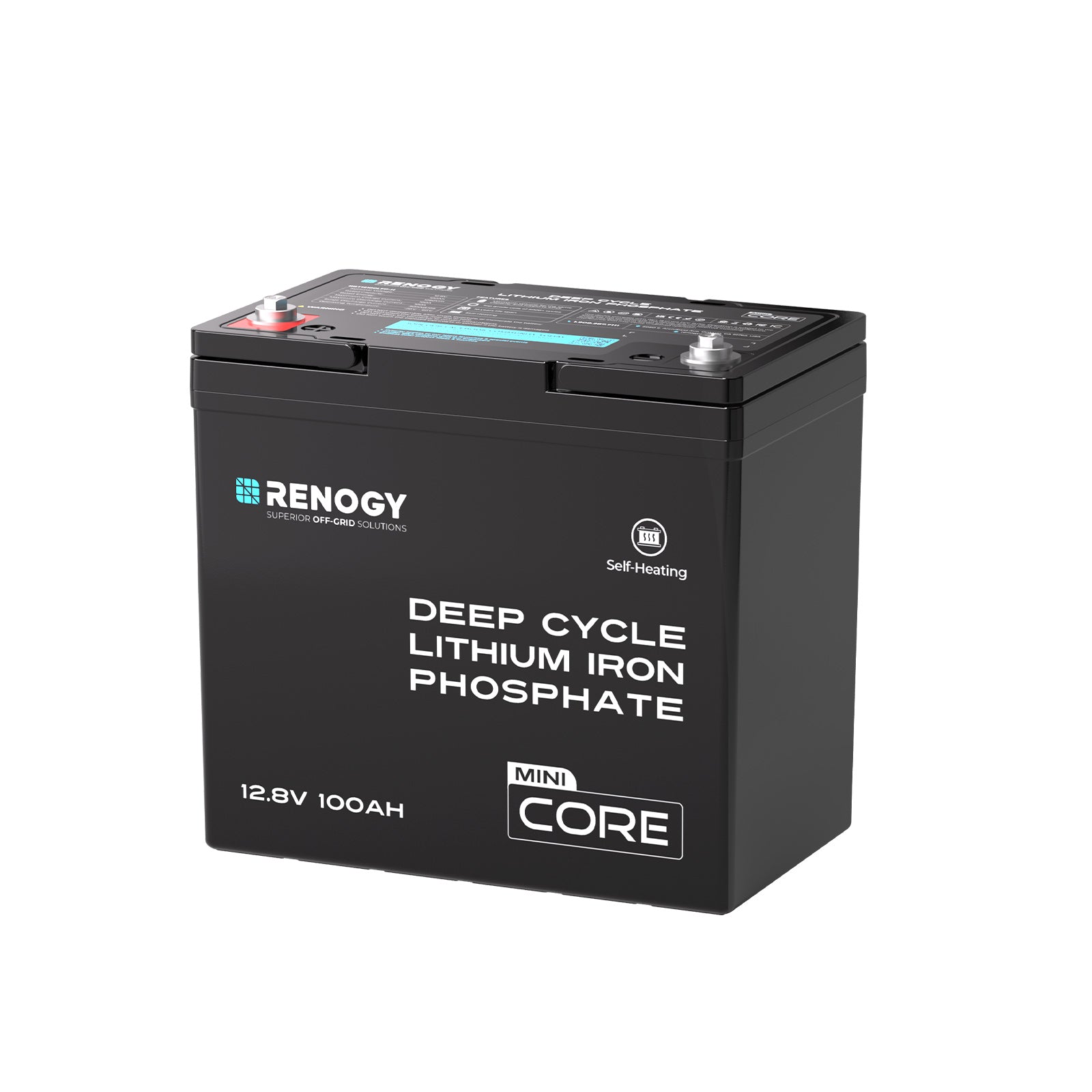 Renogy | Core Mini - 12.8V 100Ah Lithium Iron Phosphate Battery | RBT12100LFP-M-US