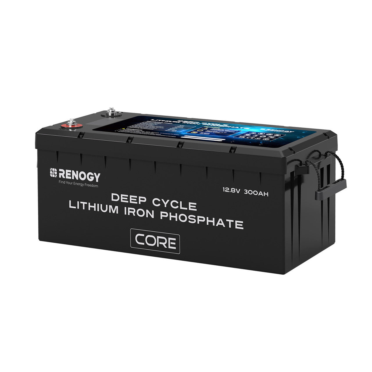 Renogy | Core - Renogy | 12V 300Ah Deep Cycle Lithium Iron Phosphate Battery w/Self-Heating | RBT12300LFPSH-S-US
