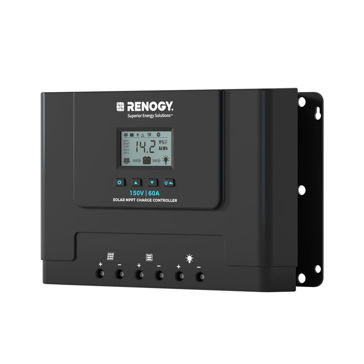 Renogy | Rover Lite 12V/ 24V/ 36V/ 48V 60A MPPT Solar Charge Controller | RCC60RVRE-BT-US