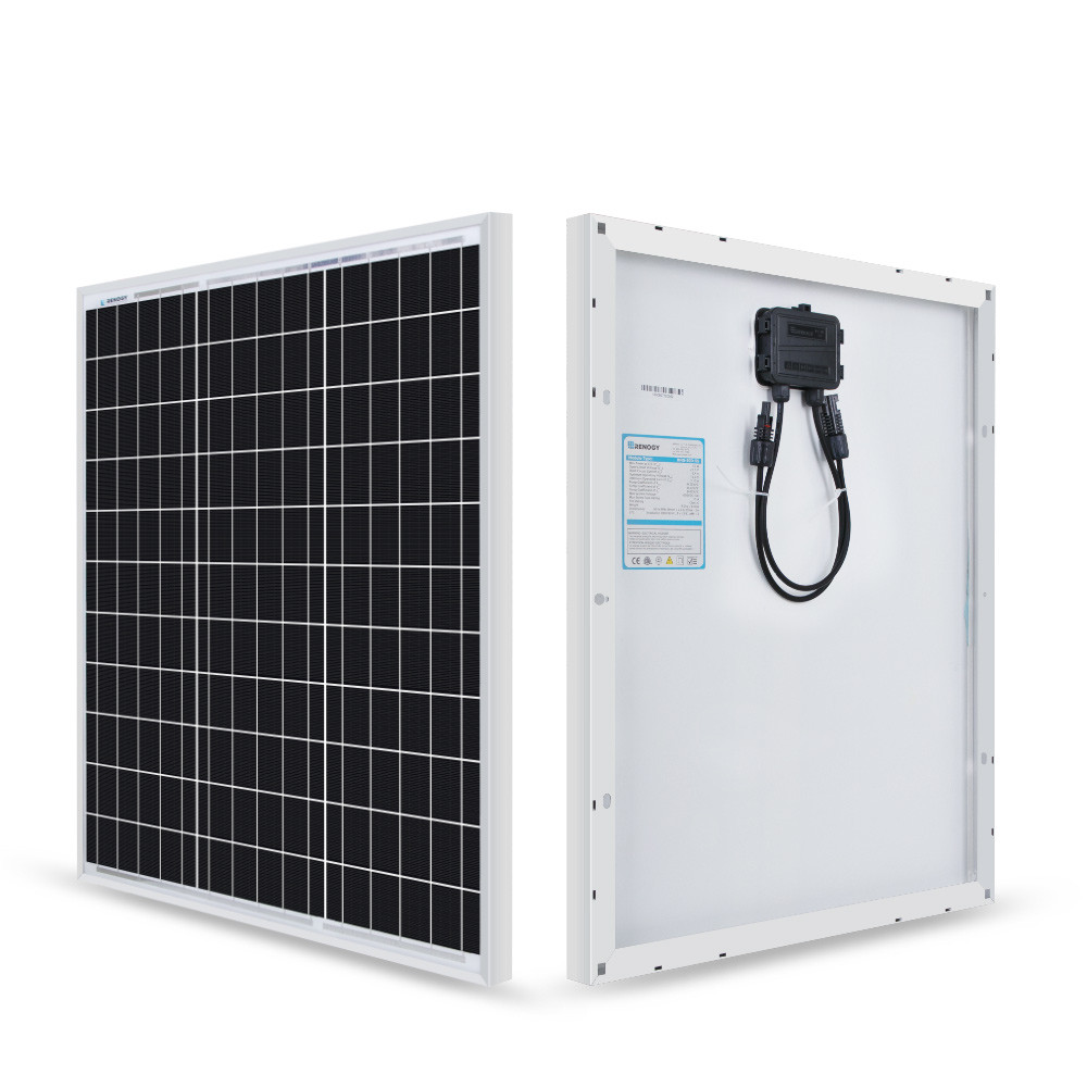 Renogy | Monocrystalline 50W 12V Solar Panel | RNG-50D-SS-US