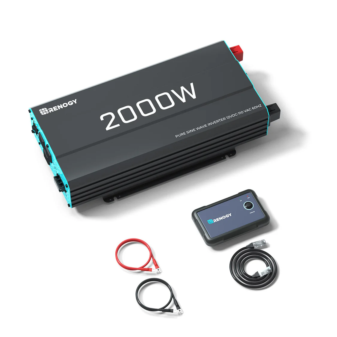 Renogy | 700W/1000W/2000W/3000W 12V Pure Sine Wave Inverter | RNG-INVT-3000-12V-P2-US