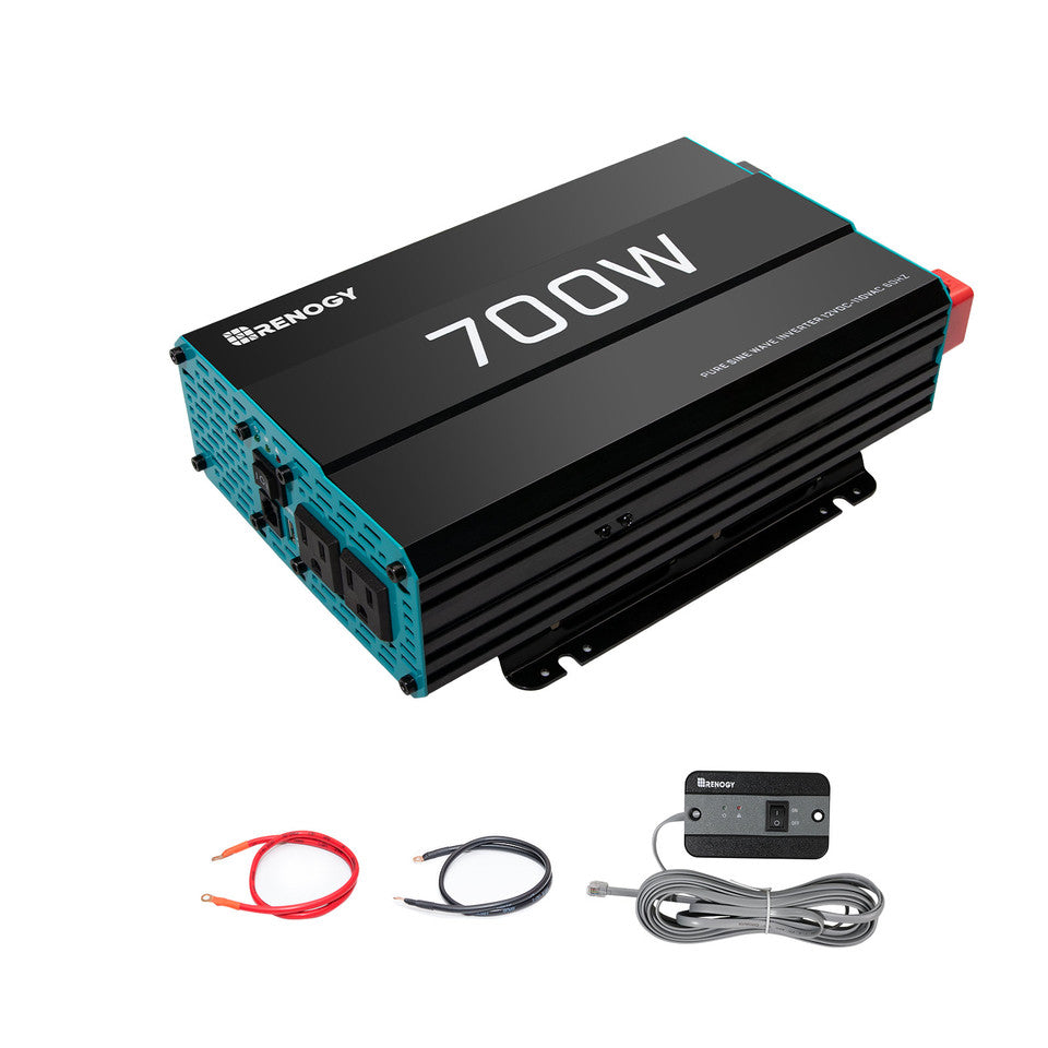 Renogy | 700W/1000W/2000W/3000W 12V Pure Sine Wave Inverter | RNG-INVT-3000-12V-P2-US