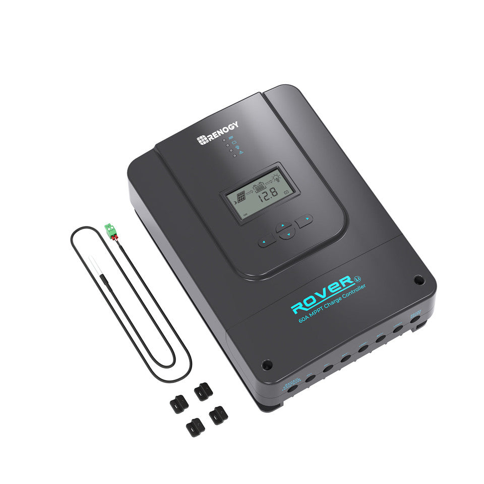 Renogy | Rover Li 20/30/40/60/100 Amp MPPT Solar Charge Controller | RNG-CTRL-RVR60-US
