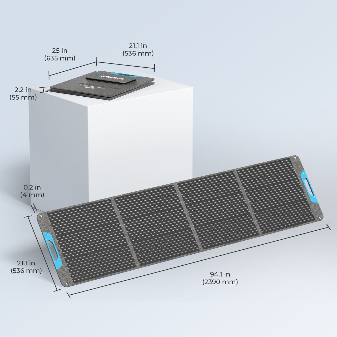 Renogy | E.FLEX 200W Portable Solar Panel | RPP200EF-SE-G2-US