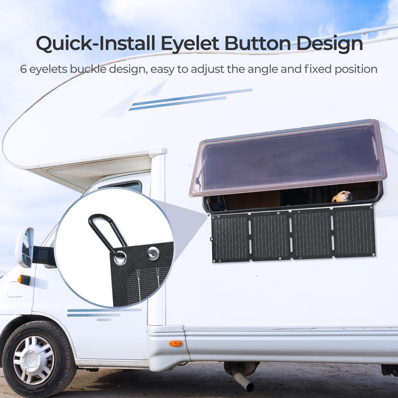 Renogy | E.FLEX-SE 30W PRO Portable Solar Panel | RPP30EF-LN-US