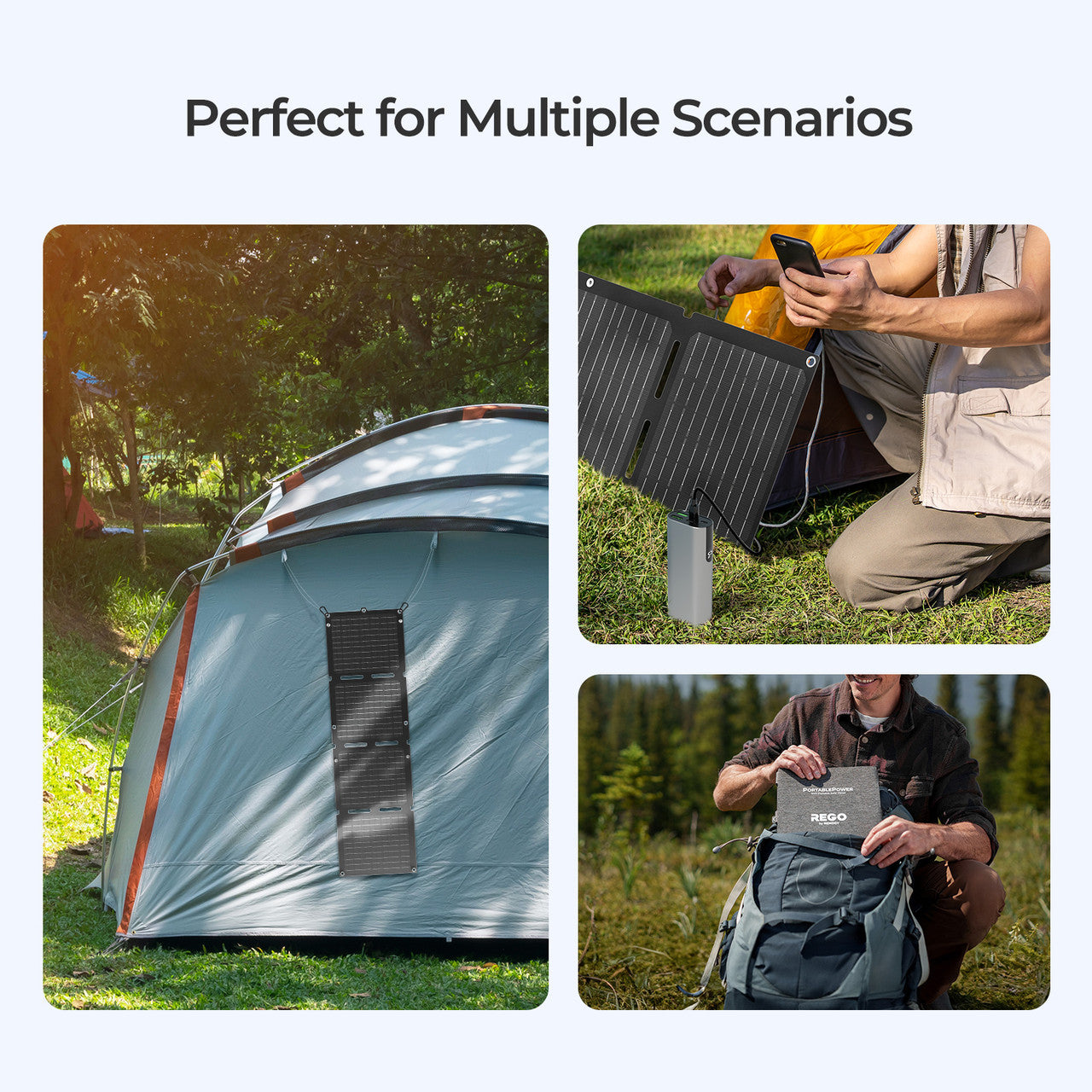 Renogy | E.FLEX-SE 30W PRO Portable Solar Panel | RPP30EF-LN-US