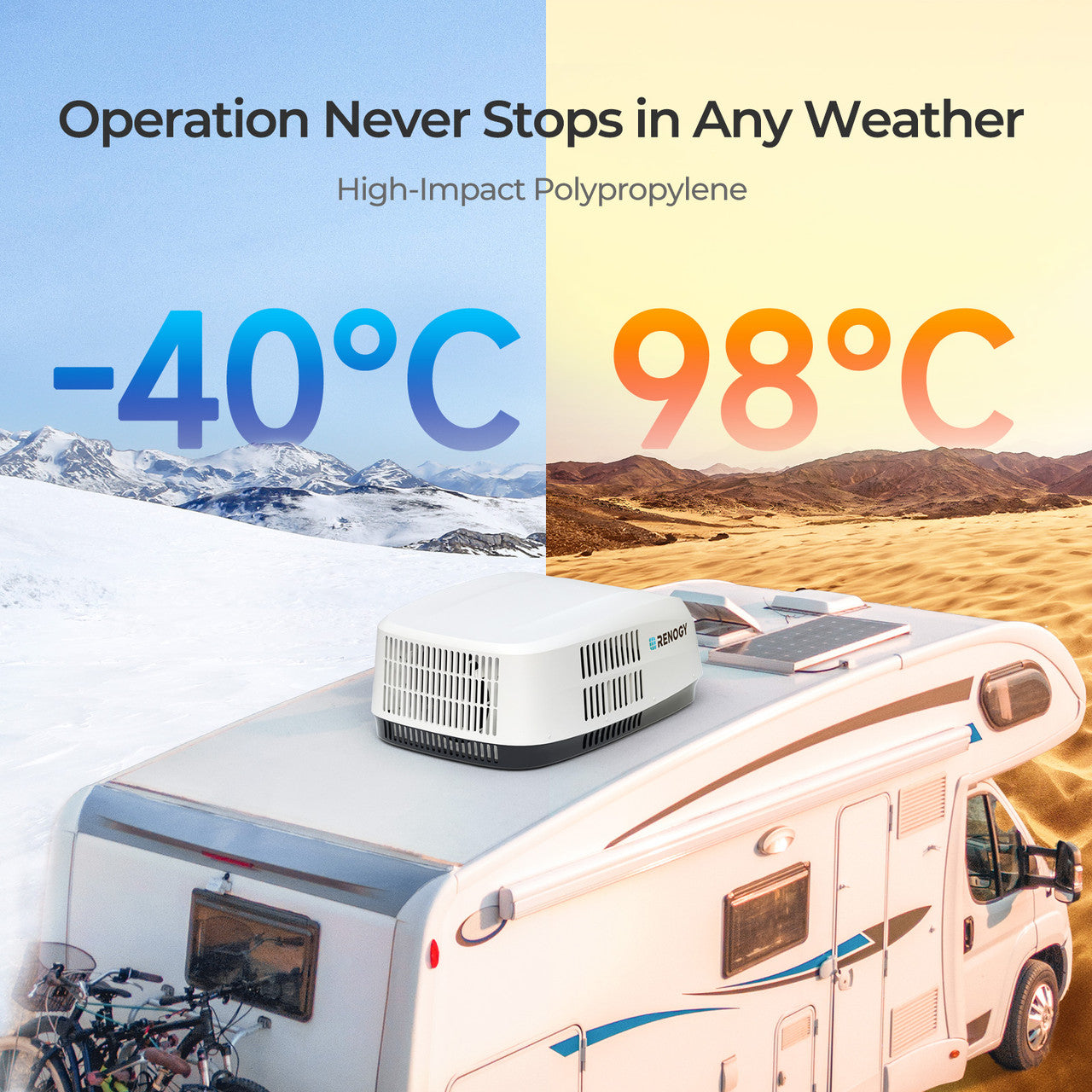 Renogy | 3-in-1 RV Air Conditioner | RRA1215-C-US