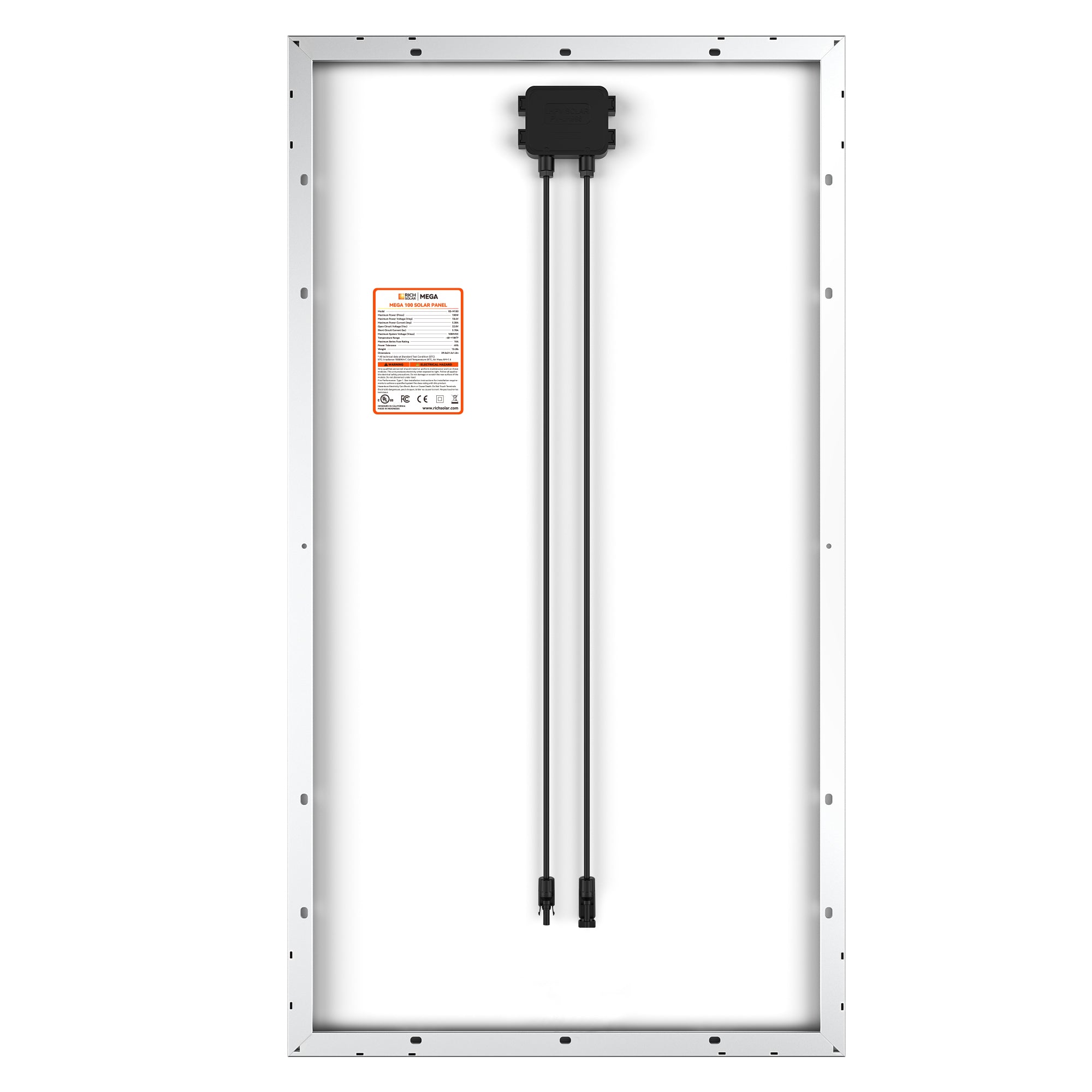 Rich Solar 100 Watt Solar Panel MEGA 100