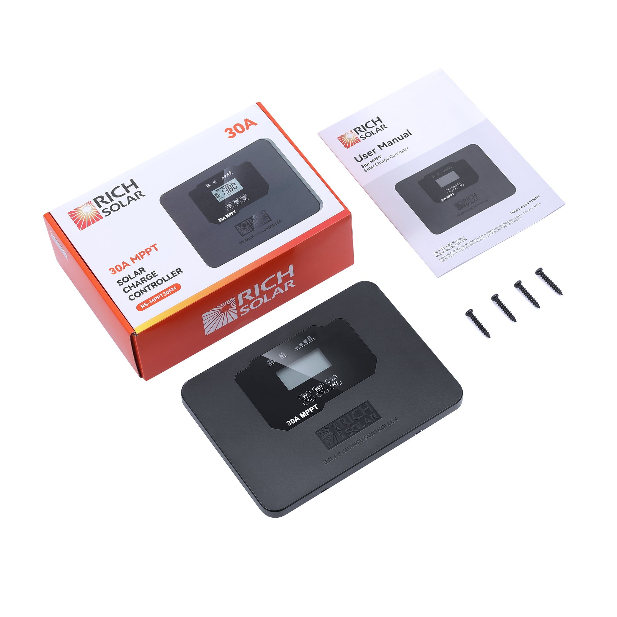 Rich Solar MPPT Solar Controller BRAVO PRO 30