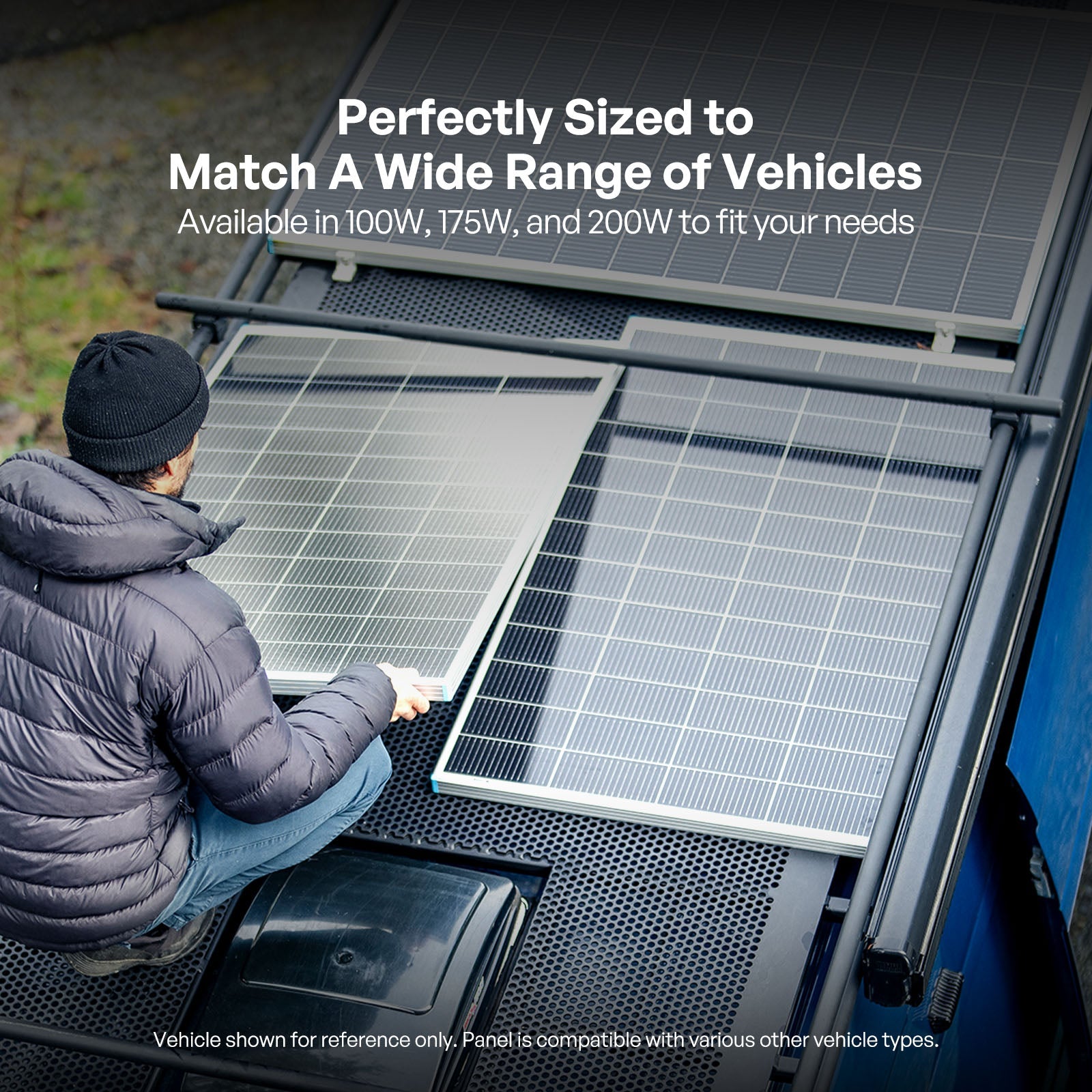 Renogy | N-Type 16BB 200W 175W 100W Rigid Solar Panel | RSP200DC-US