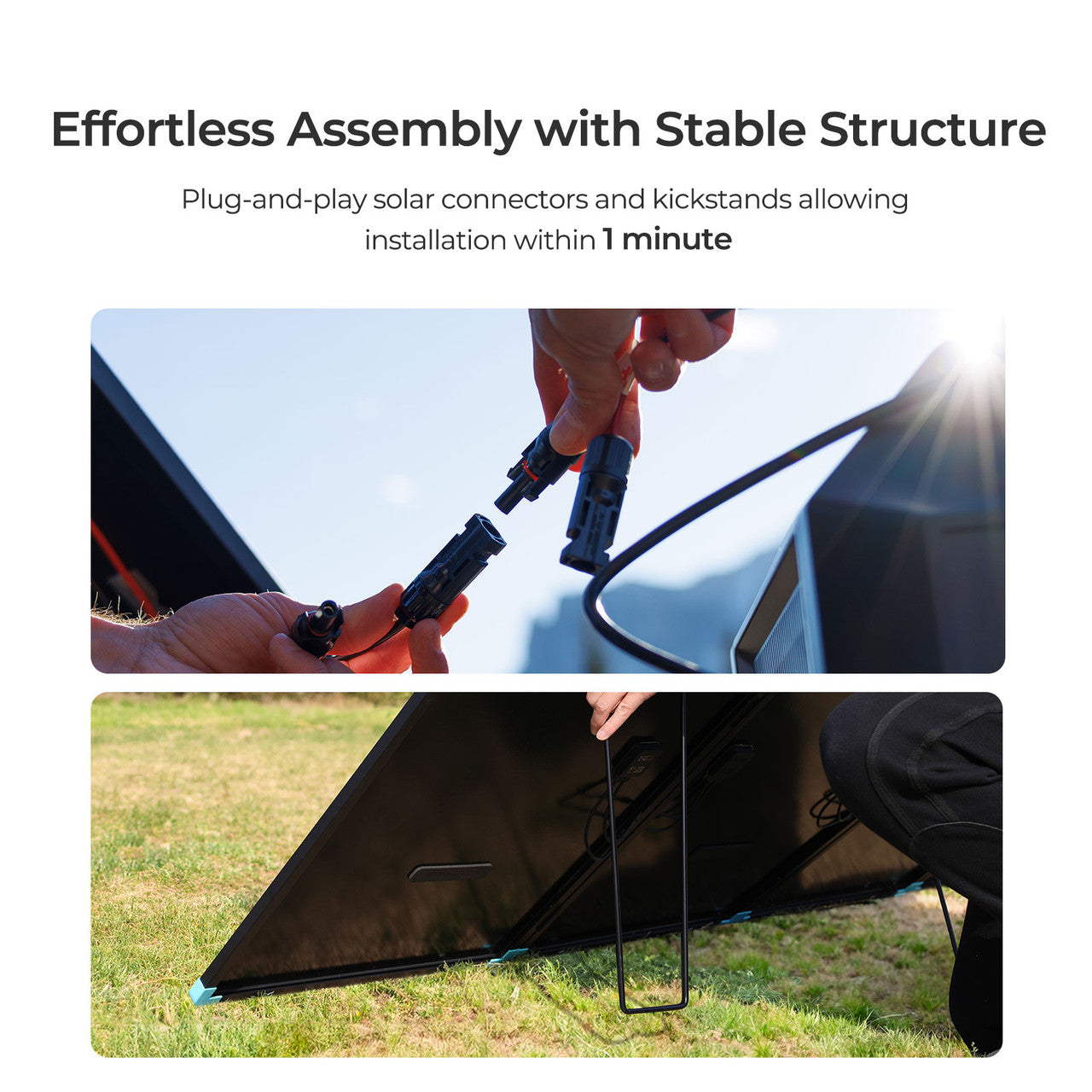 Renogy | Solar Suitcase N-Type 300W 100W Lightweight Portable Solar Panel | RSP300LSC-US