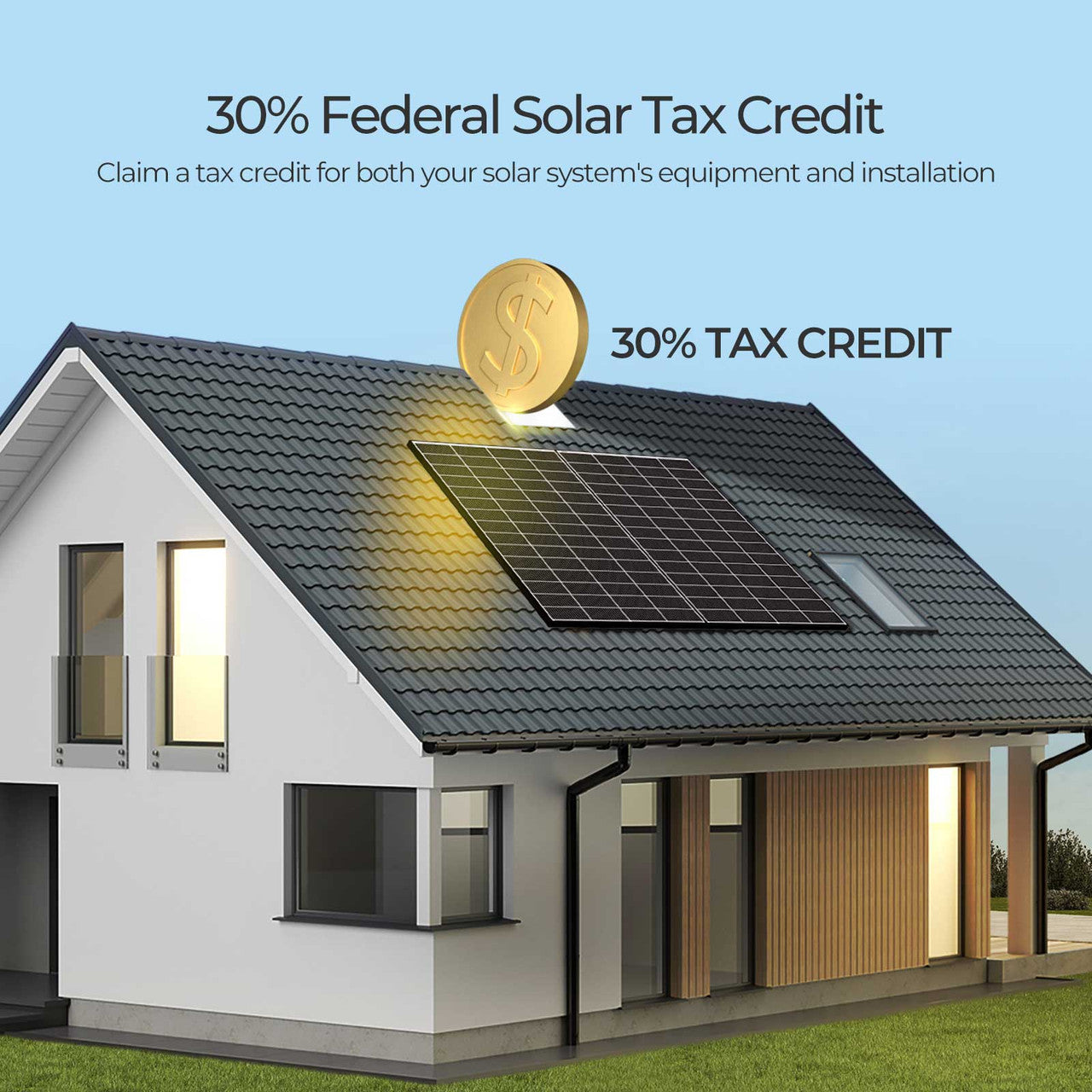 Renogy | N-Type 320W Monocrystalline Solar Panel | RSP320DC-BKx2-US