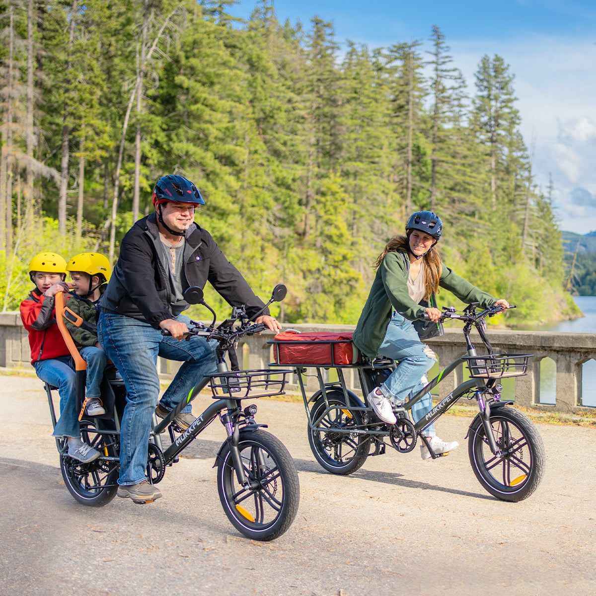 Mukkpet Stepwagon Dual-Battery Cargo E-Bike