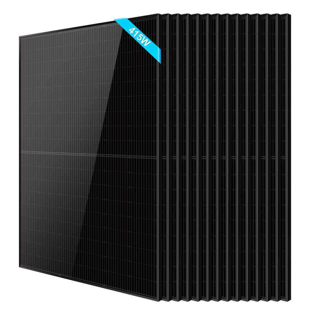 SunGoldPower 415W Bifacial PERC Solar Panel  | SGP-415-BBS UL61730