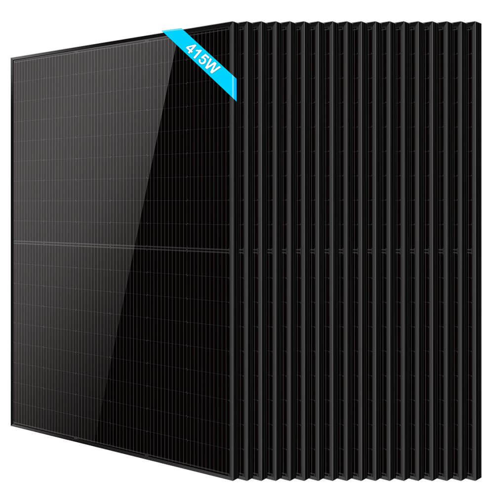 SunGoldPower 415W Bifacial PERC Solar Panel  | SGP-415-BBS UL61730
