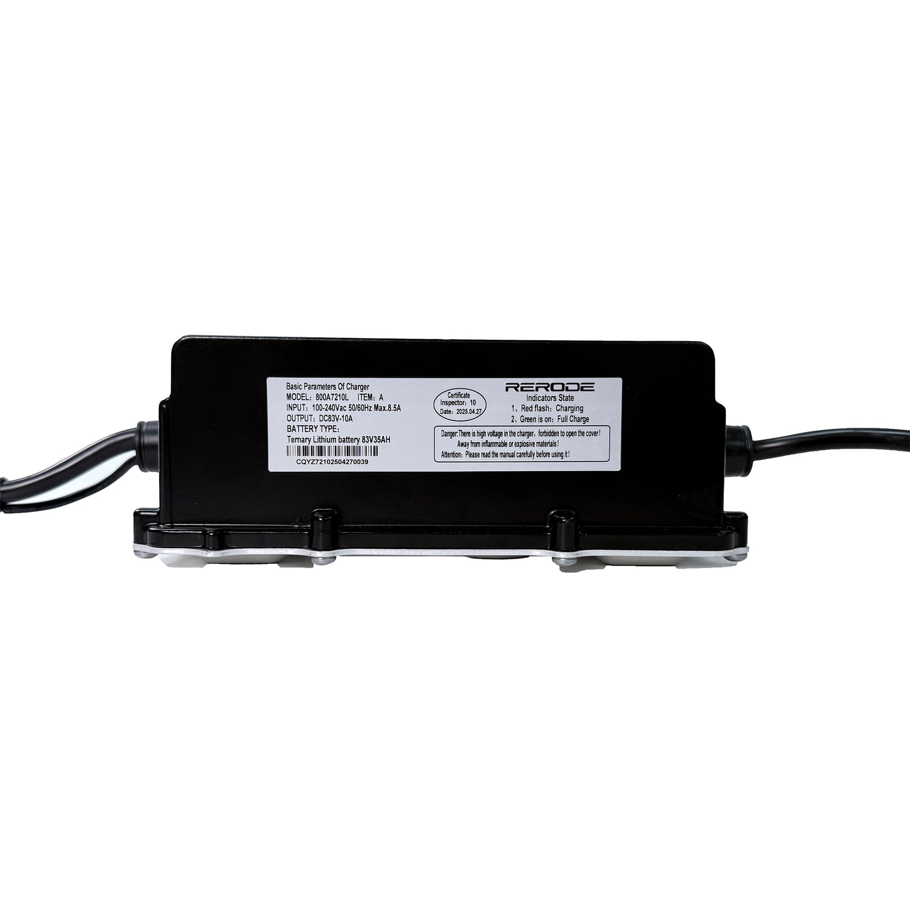 Eunorau Fast Charger 72V10A
